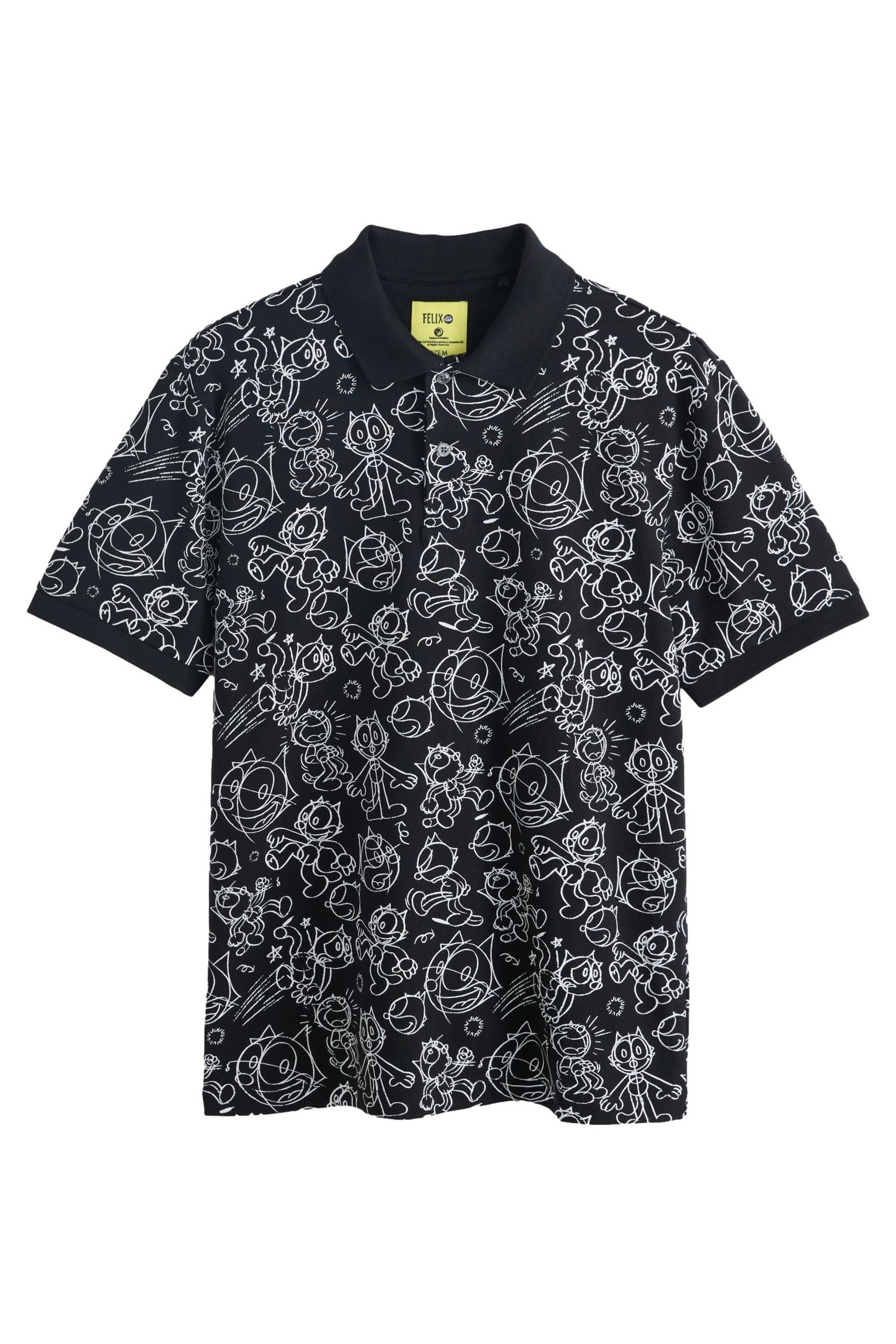 Poloshirt Lizenziertes Kurzarm-Poloshirt