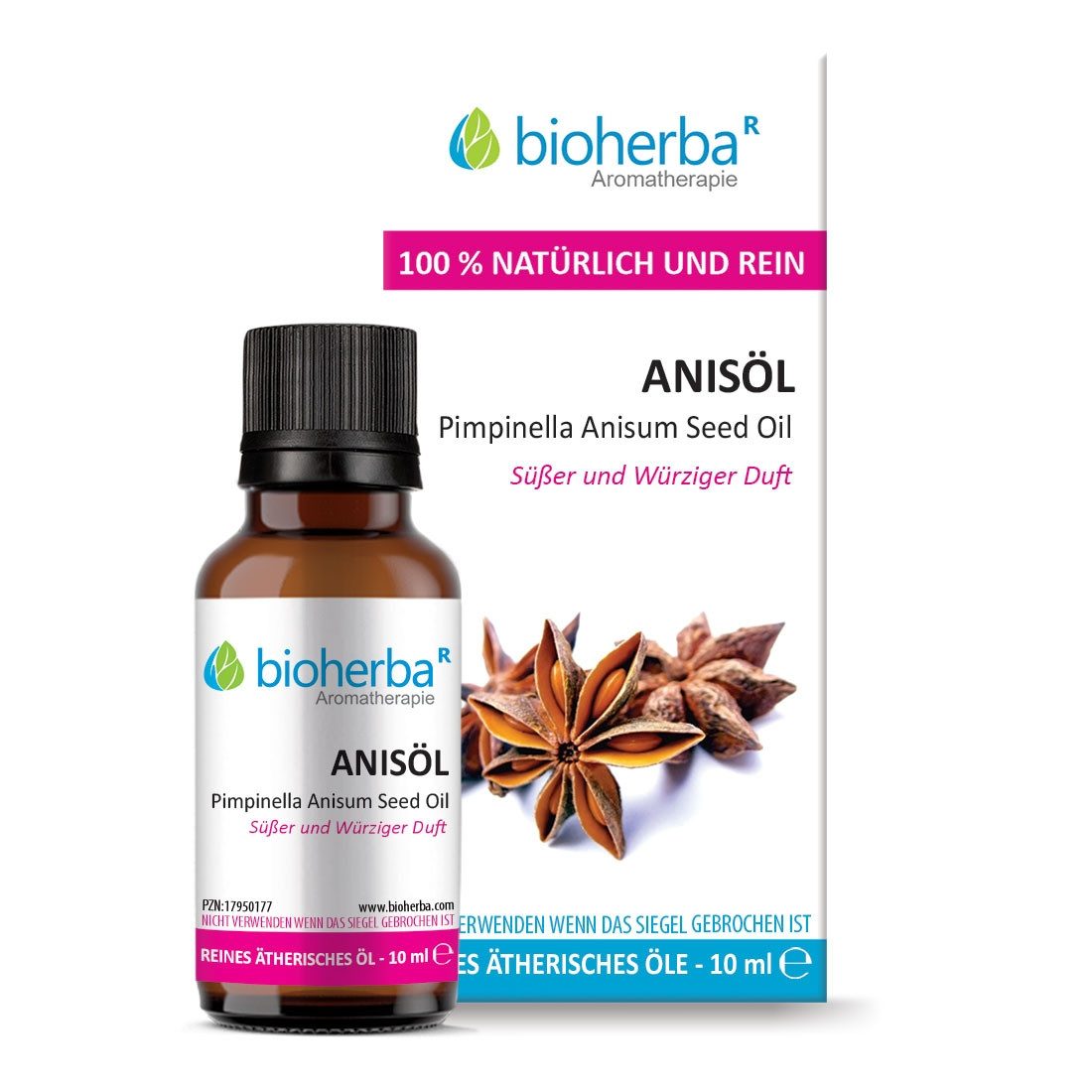 BIOHERBA R Pflege-Set Anisöl Reines ätherisches Öl 10 ml