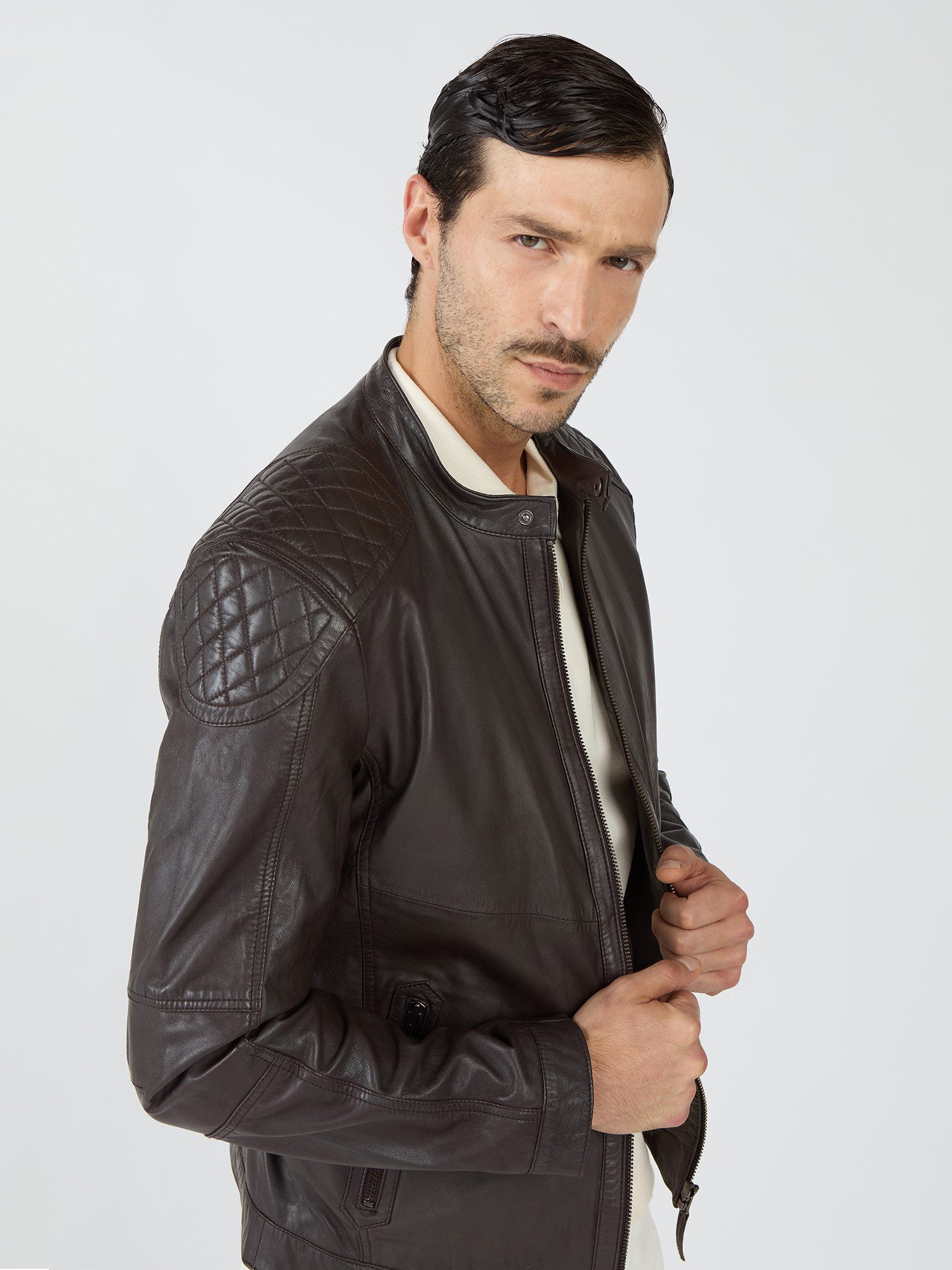 MUSTANG Lederjacke Max günstig online kaufen