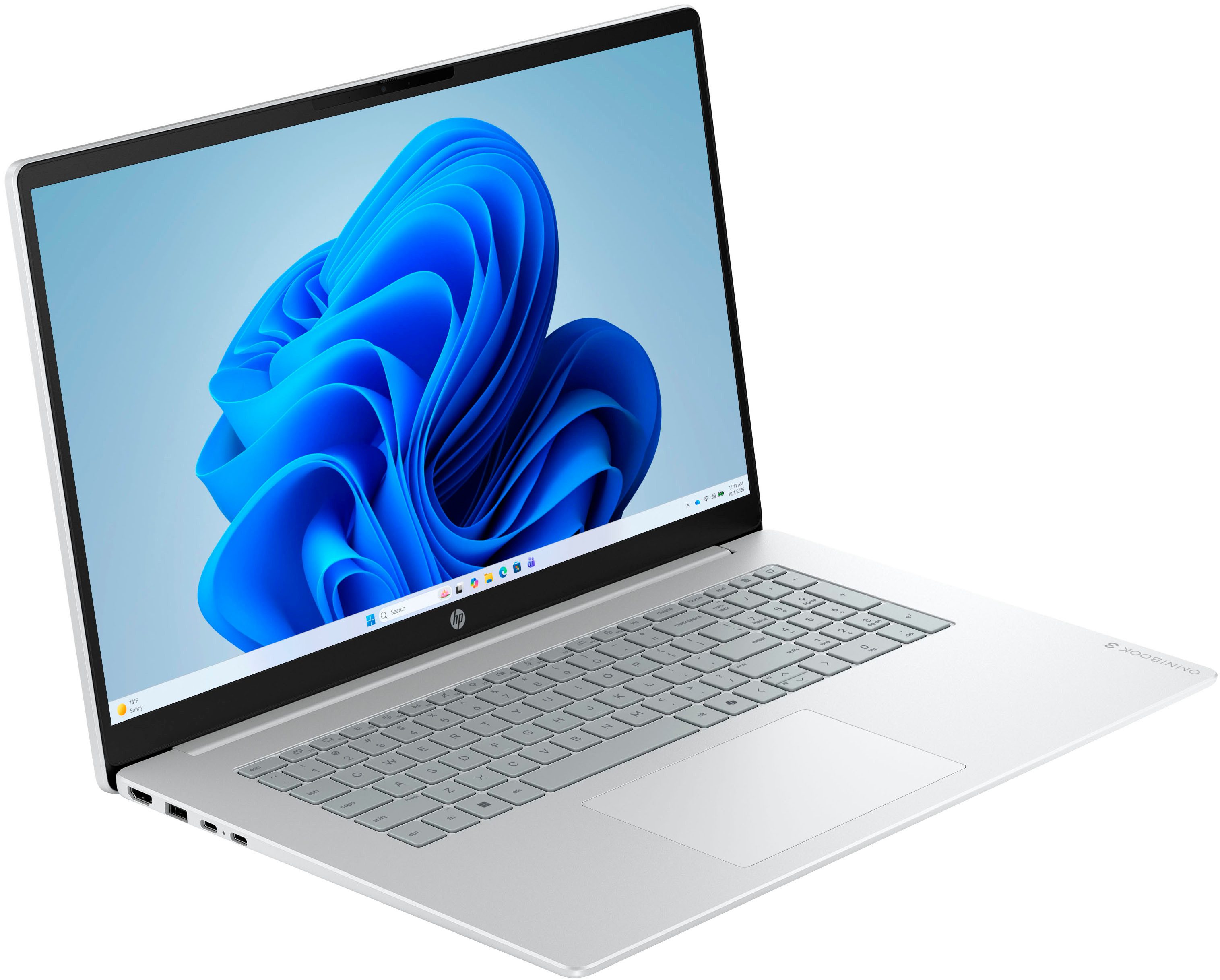HP OmniBook 3 17-dp0256ngx Notebook (43,9 cm/17,3 Zoll, AMD Ryzen 5 7520U, Radeon™ 610M, 8 GB, 512 GB SSD)