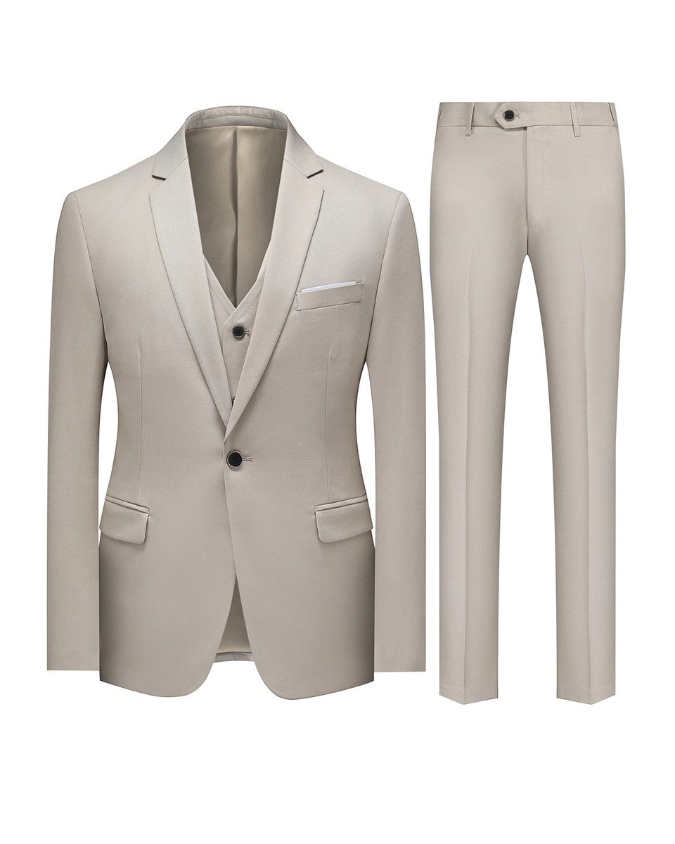 Allthemen Anzug (3 tlg) Herren Slim günstig online kaufen