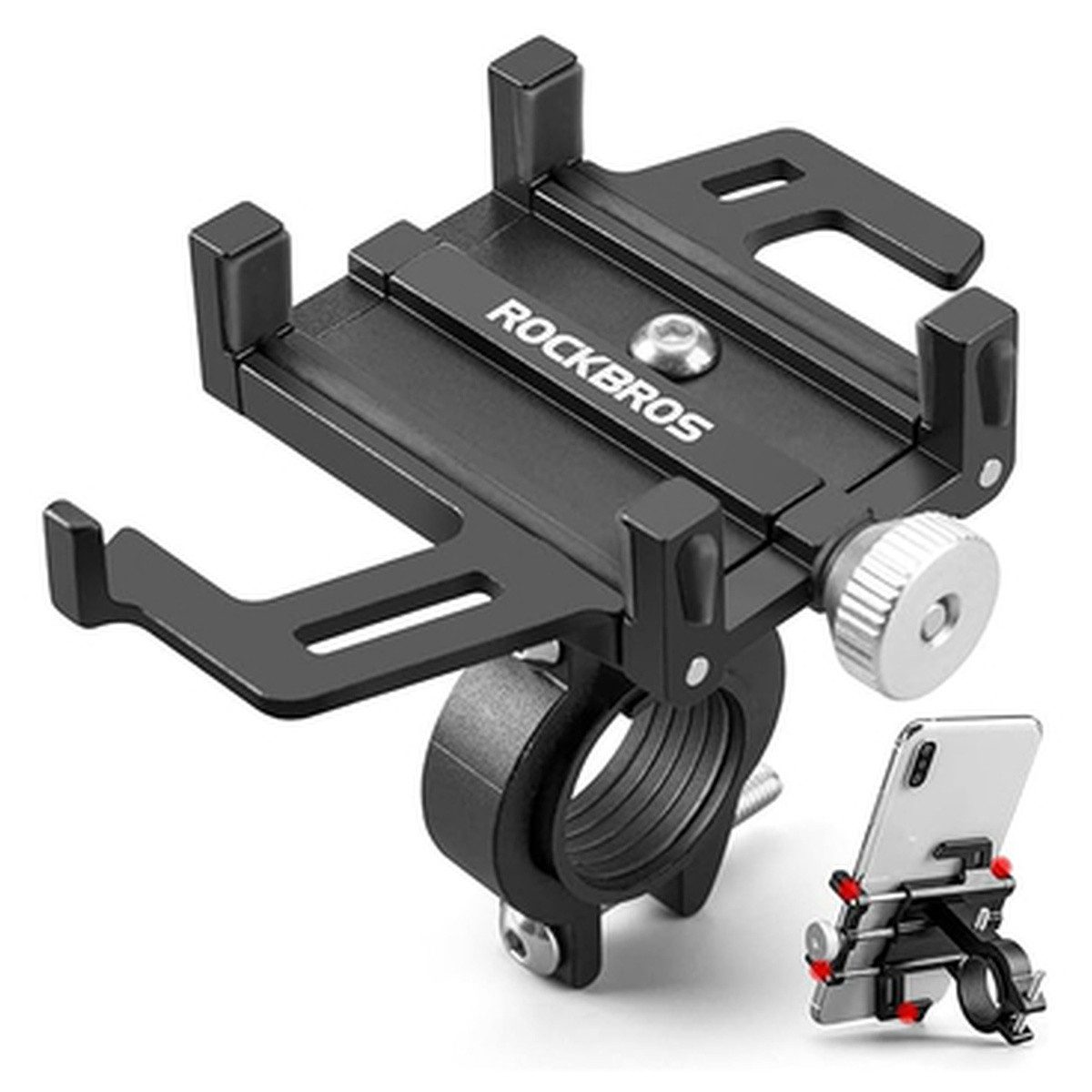 Handy-Halterung Rockbros Handyhalterung für Fahrrad/Motorrad