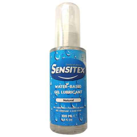 Sensitex Gleitgel Gel Lubricante (Waterbased - Wasserbasiert), Flasche mit 100ml, 1-tlg., spanisches Gleitgel auf Wasserbasis