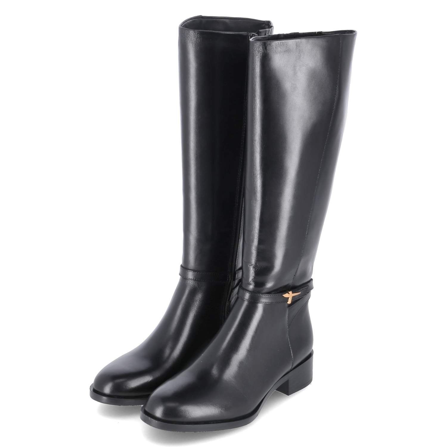 Tamaris Tamaris 1-25529-43/001 Damen Glattleder schwarz Stiefel günstig online kaufen