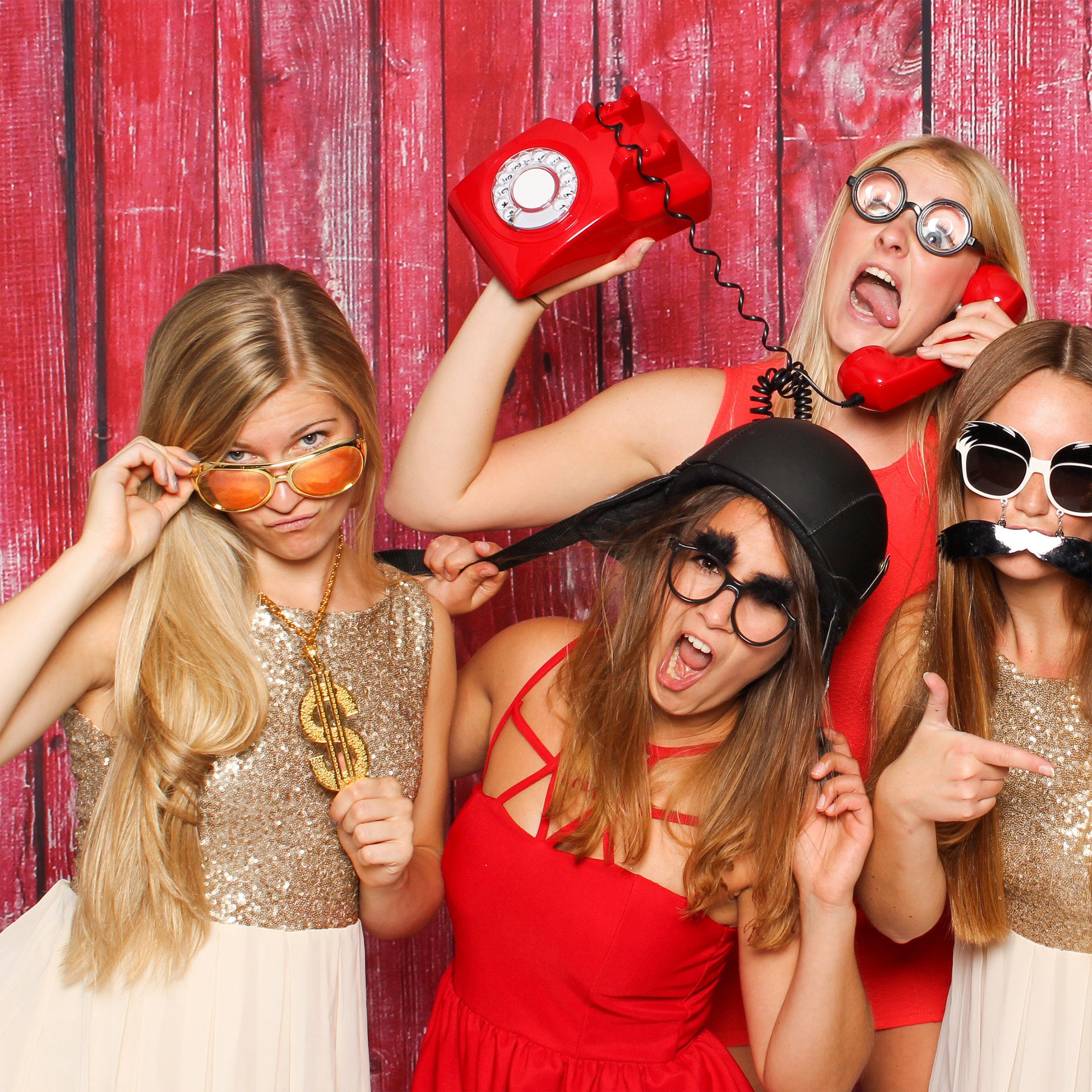 relaxdays Partyanzug Rapper Brille Gold