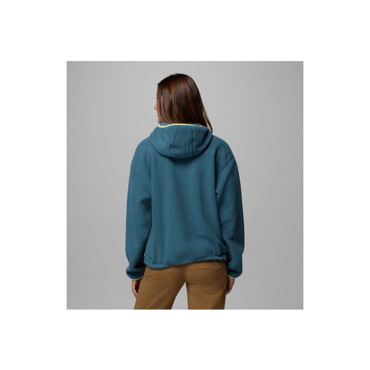 Columbia Kapuzenpullover Helvetia II Hoodie Kuscheliger Damen-Hoodie aus Sherpa-Fleece mit praktischen
