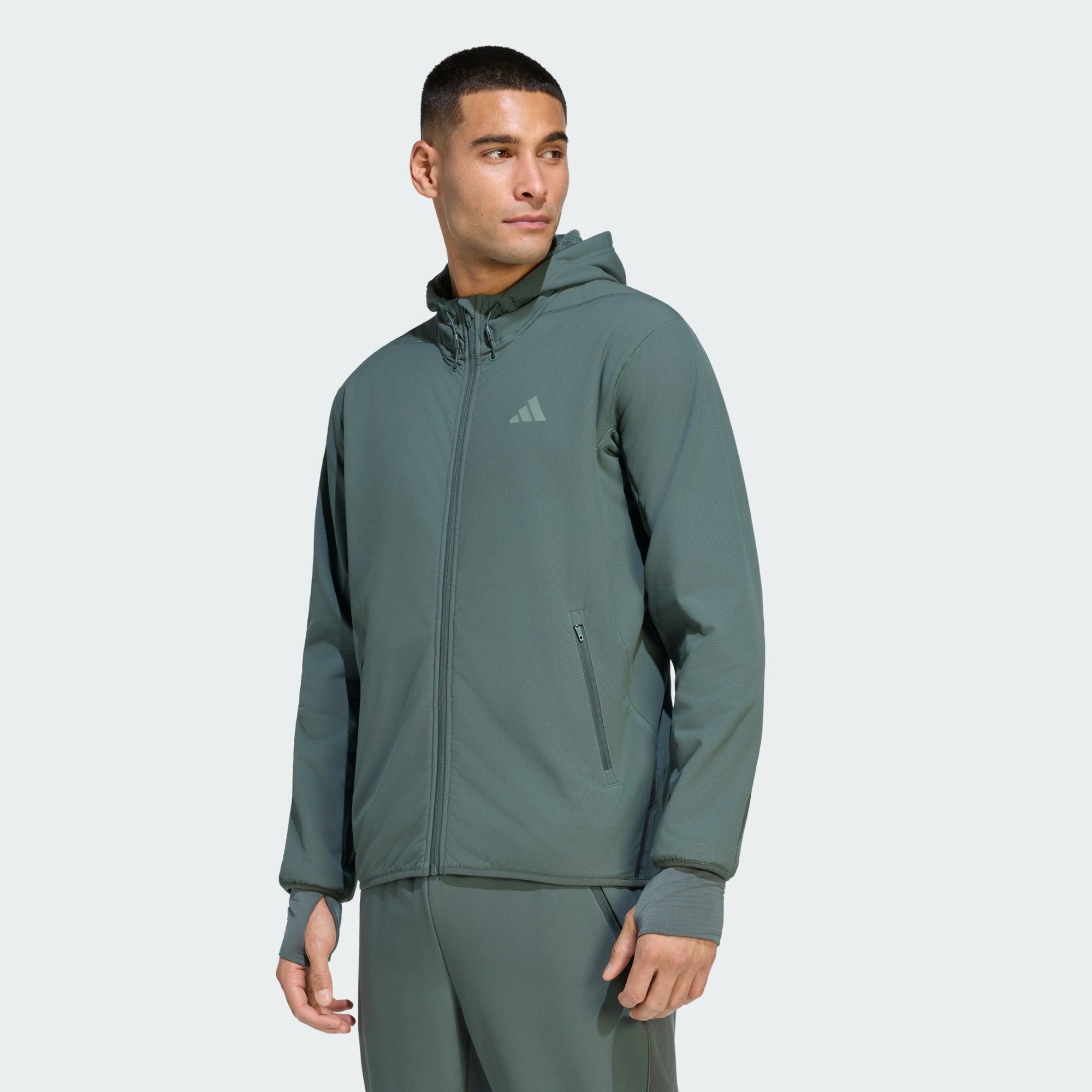 adidas Performance Funktionsjacke D4T CLIMAWARM JACKE, DURCHGEHENDER REISSVERSCHLUSS (1-St)