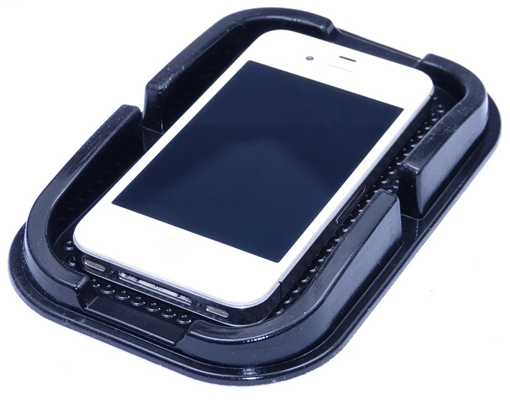 L & P Car Design Handy-Halterung Antirutschmatte Auto Haftpad Ablage iPhone Samsung, (1 Stück, 1-tlg., kompatibel mit vielen Smartphones) – Bild 3 von 5