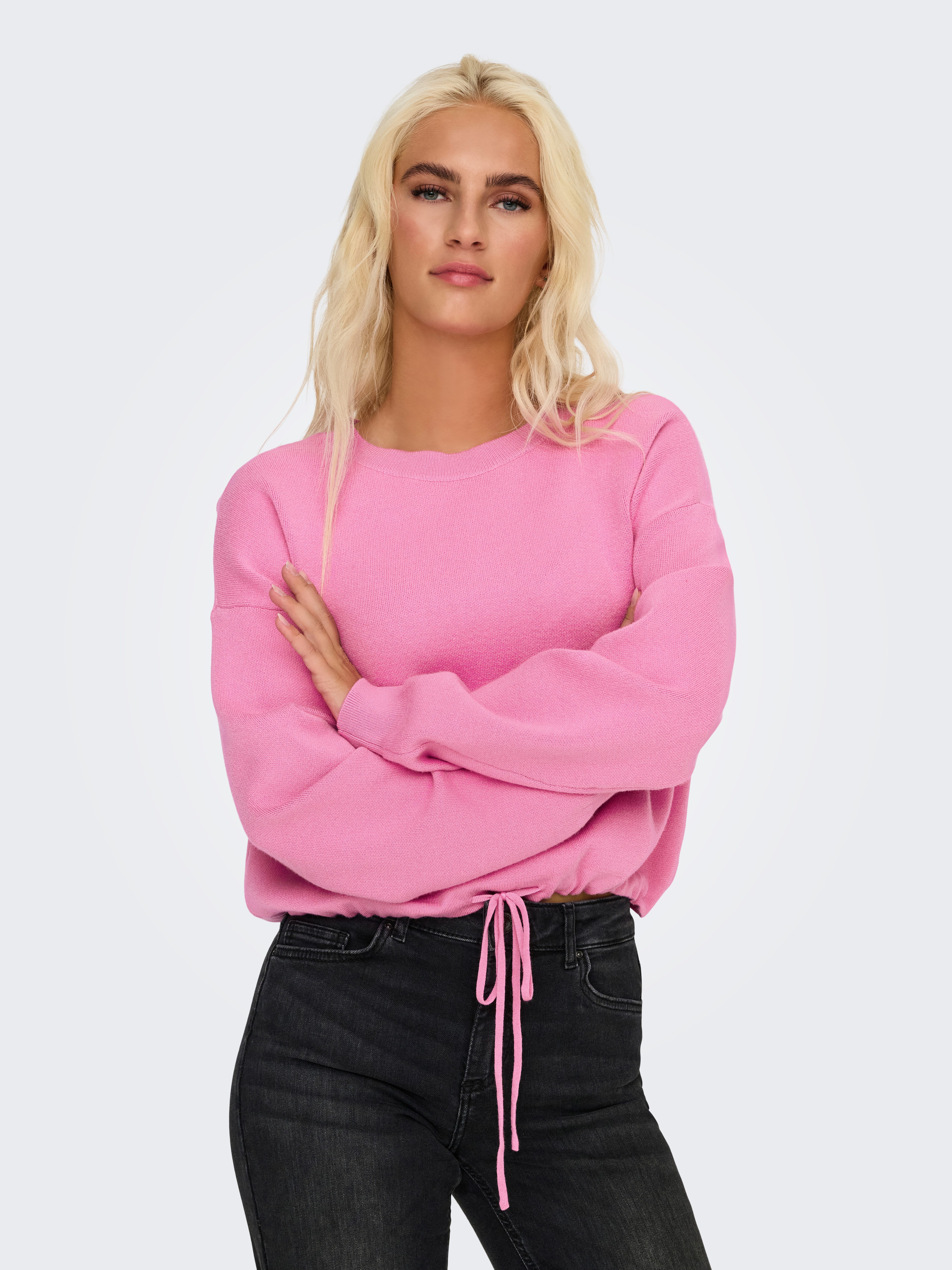 ONLY Strickpullover ONLSUMMER LIFE LS O-NECK günstig online kaufen