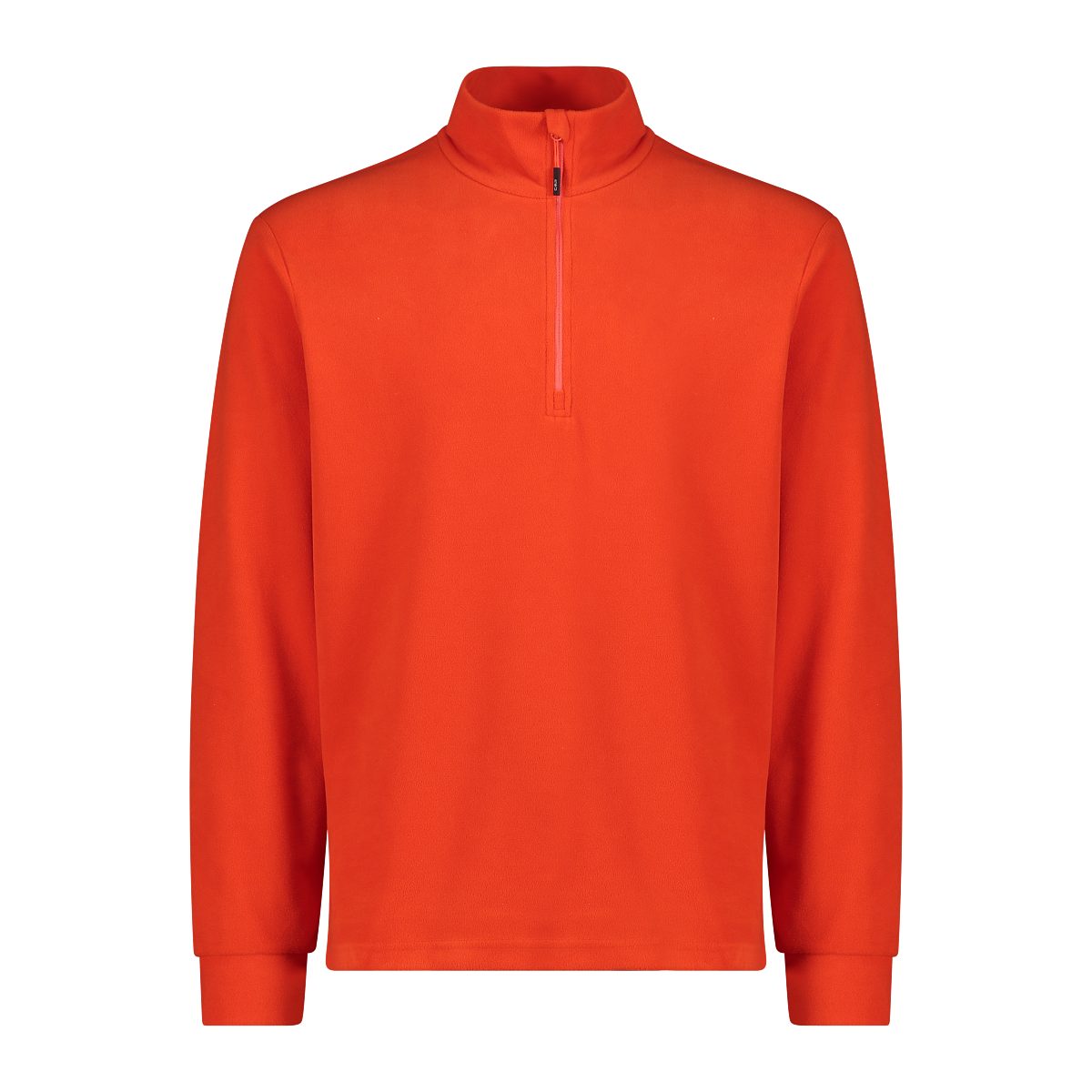 Sweatshirt Zip orange C589 mit flame Stehkragenpullover Man CMP Half