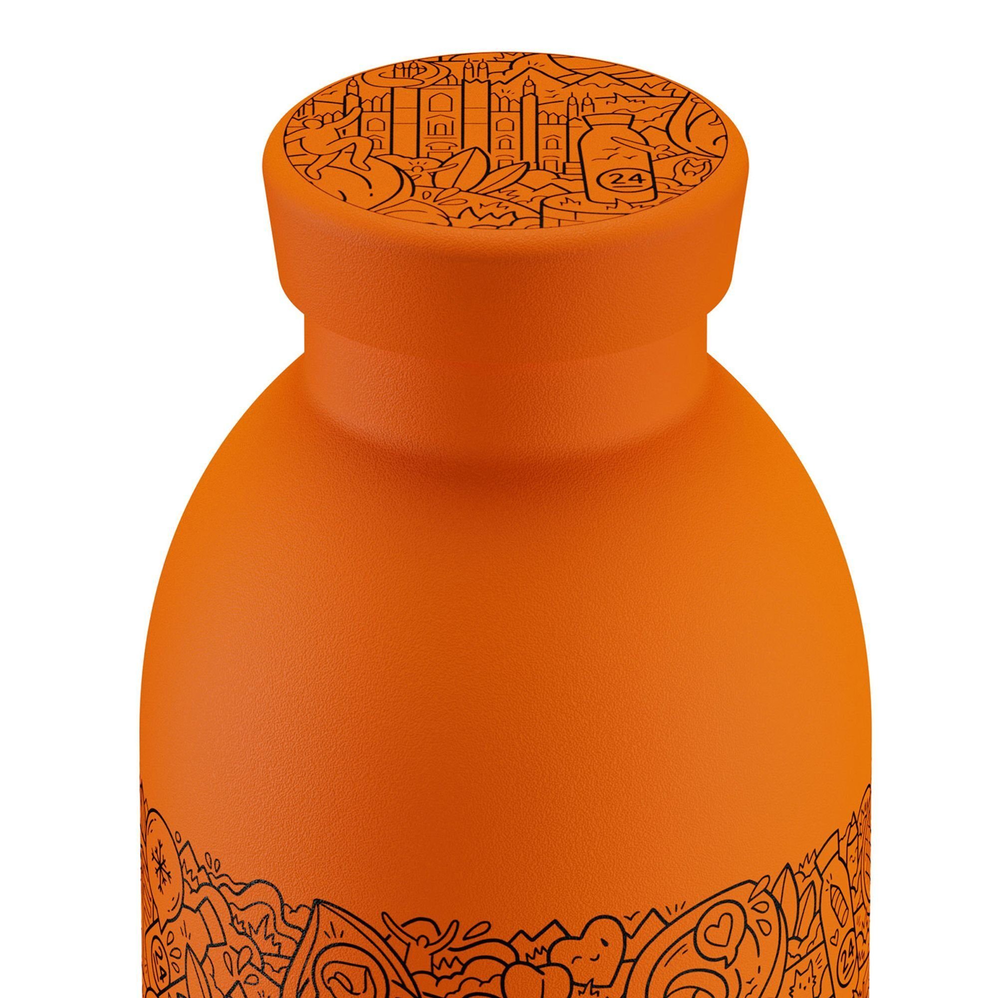 24 Bottles orange Trinkflasche Clima