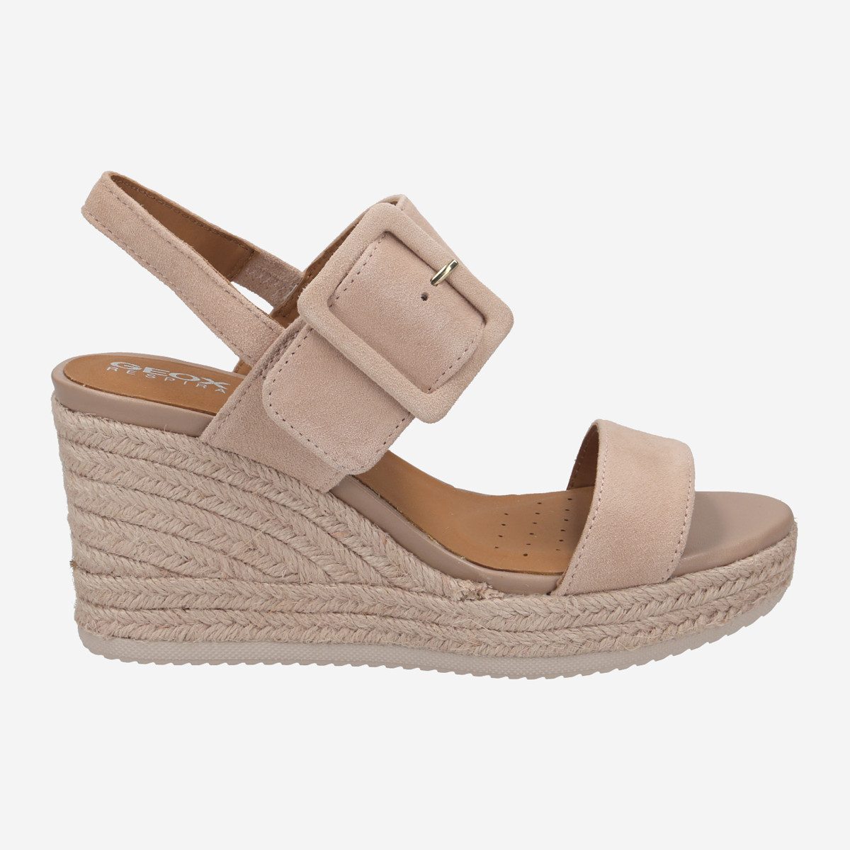 Geox GEOX PONZA, Sandaletten, Beige, Damen Sandalette