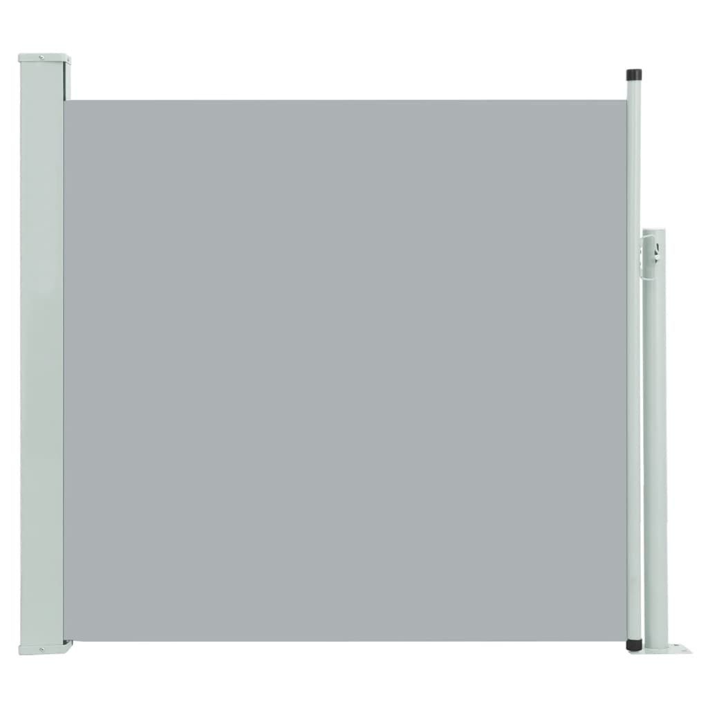 vidaXL Seitenmarkise Ausziehbare Seitenmarkise 170×300 cm Grau