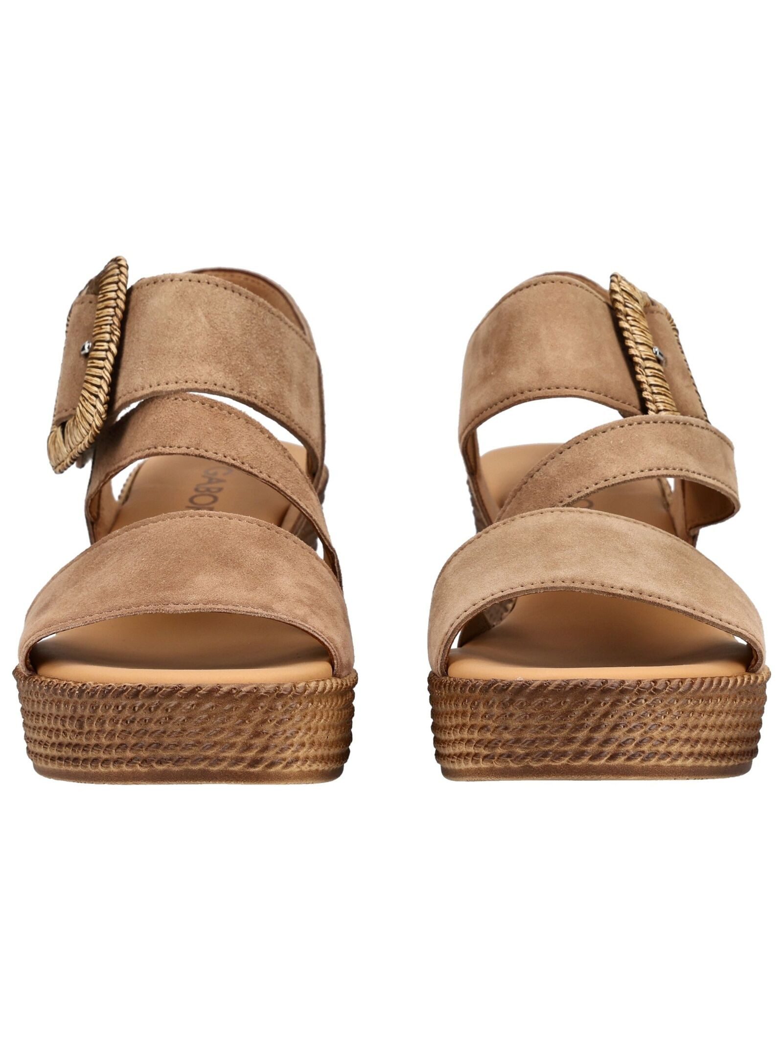 Gabor Gabor Sandalen Veloursleder Keilsandalette