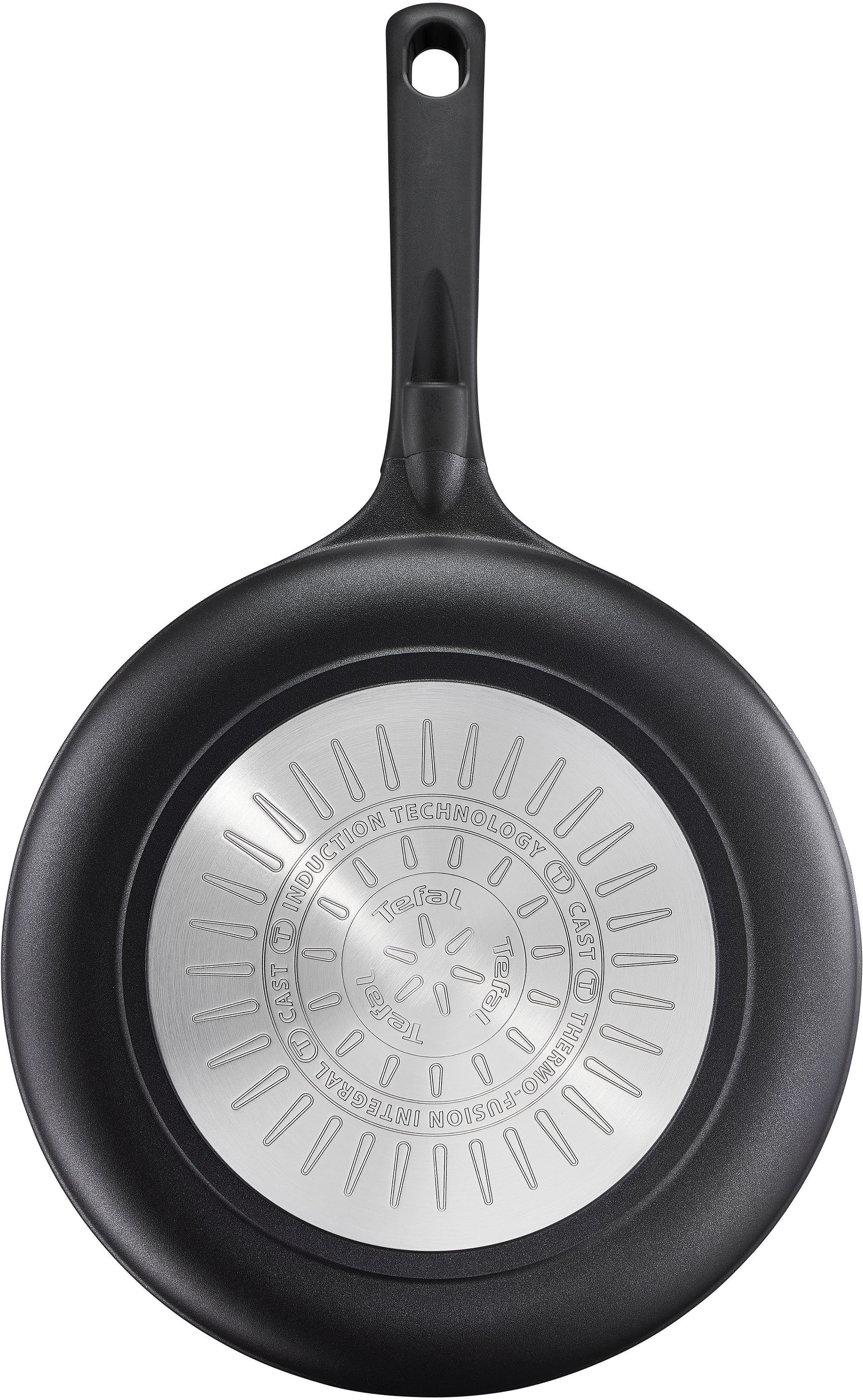 Tefal Bratpfanne Trattoria Pro, Aluminiumguss (1-tlg), Robust, Antihaftversiegelung, Temperaturanzeiger, Induktion – Bild 3 von 5