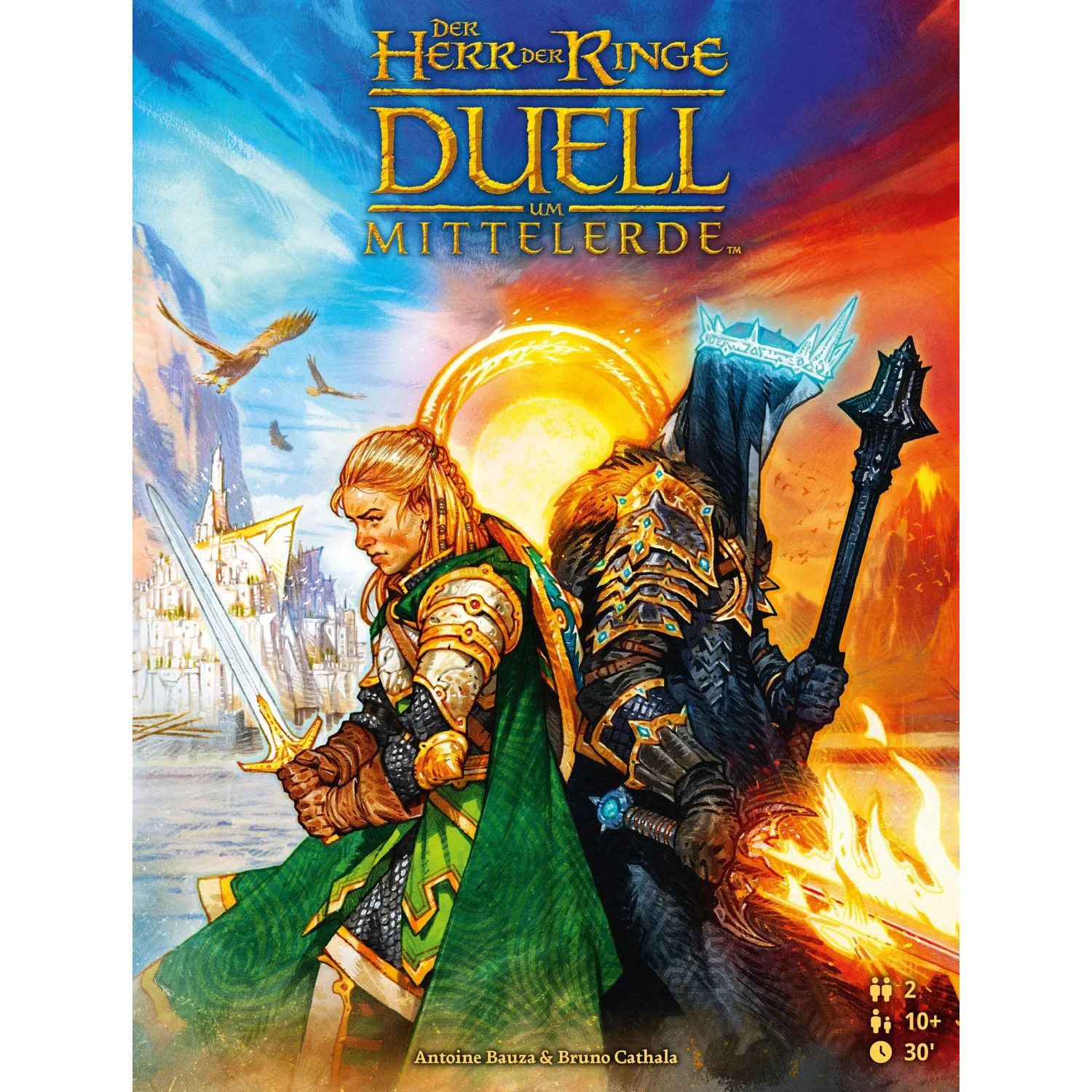 Asmodee Spiel Der Herr der Ringe: Duell um Mittelerde