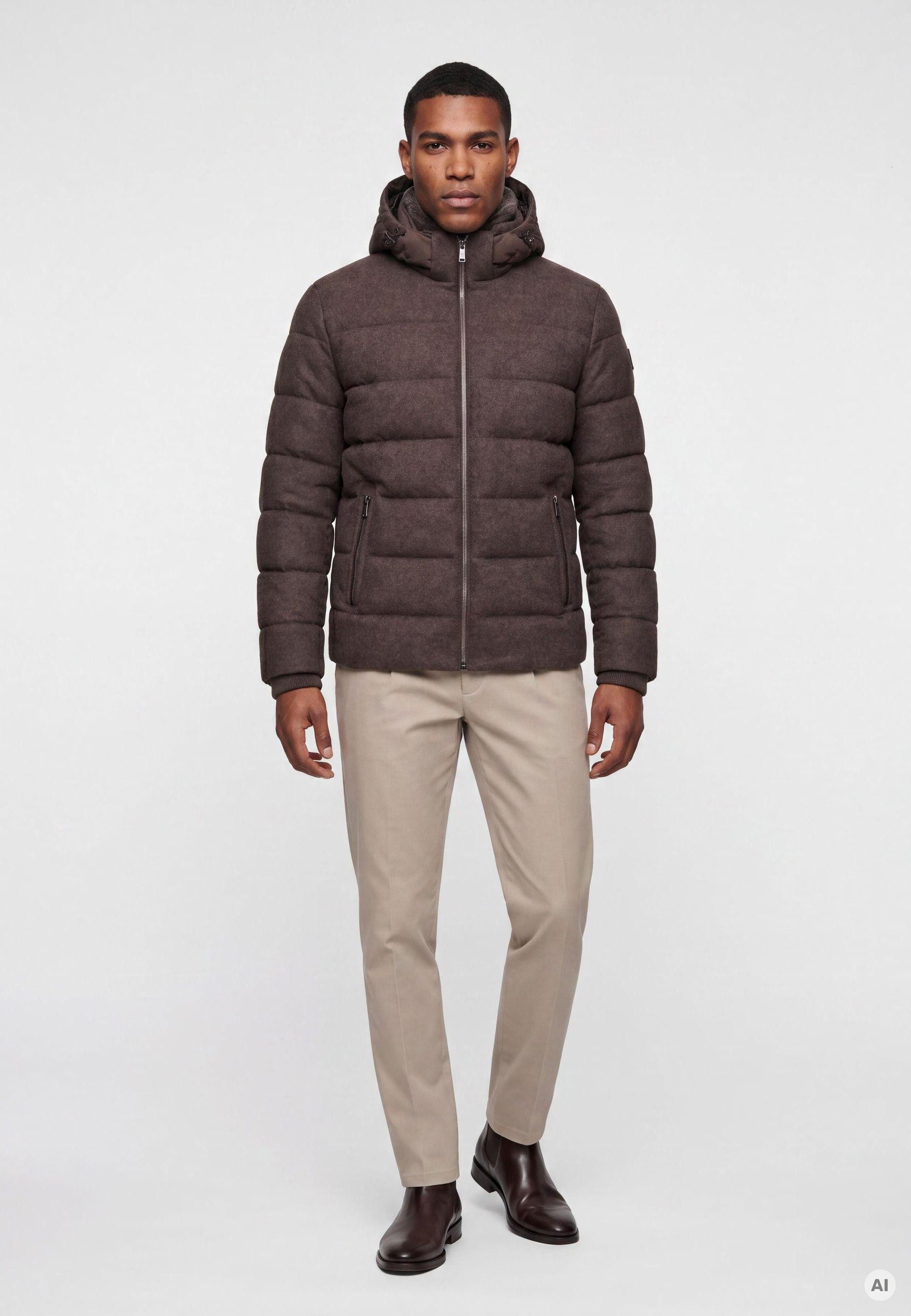 MILESTONE Steppjacke MSMason Herren Übergangsjacke Jacke gesteppt lockere Passform