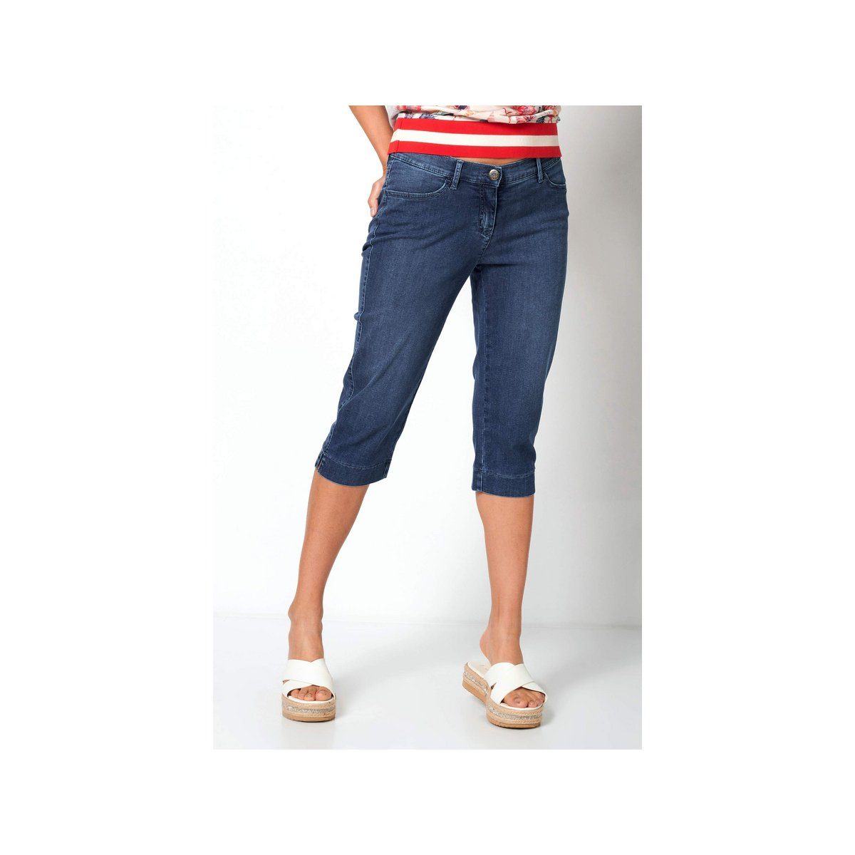 5-Pocket-Jeans (1-tlg) blau TONI