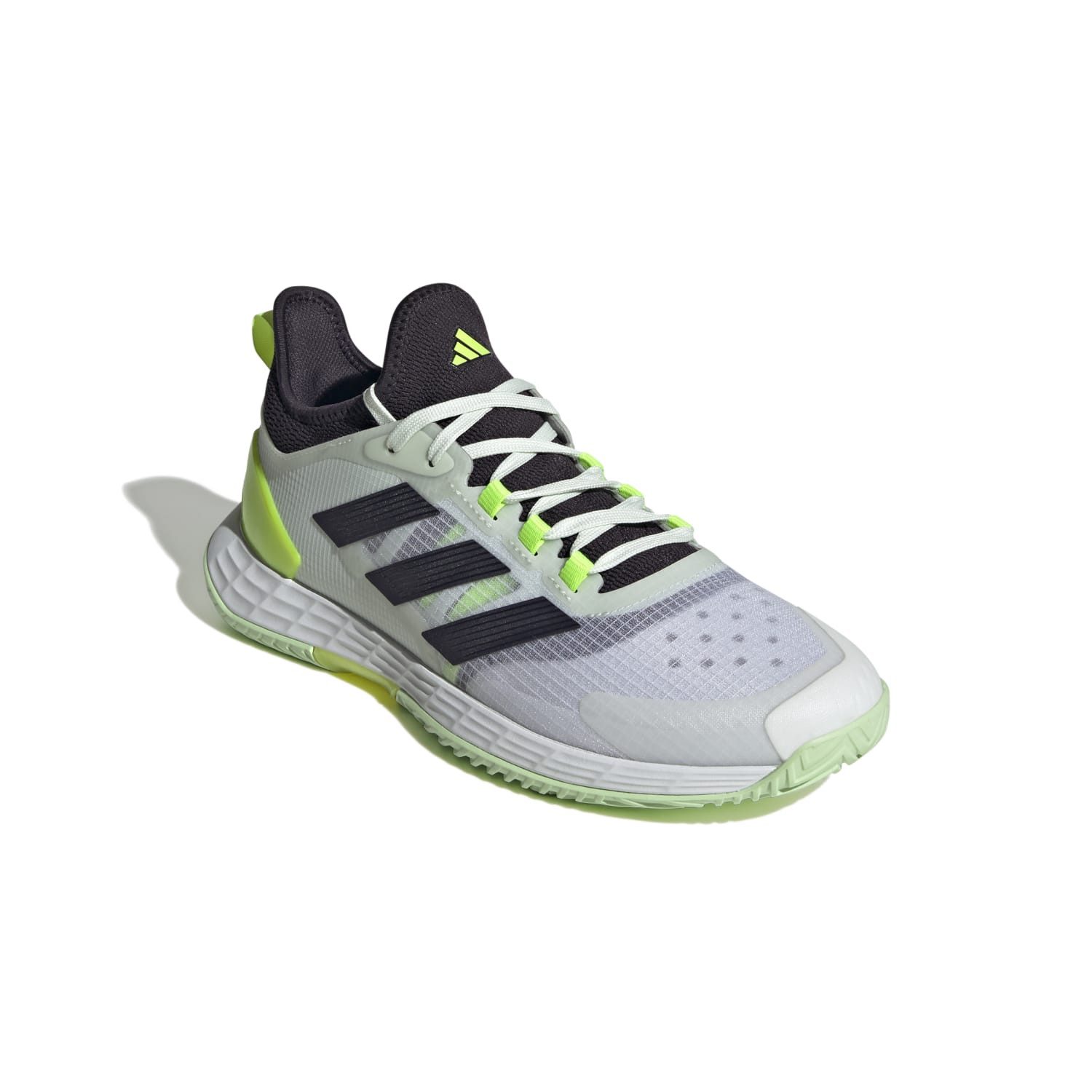 adizero Ubersonic 4.1 Allcourt/Leichtigkeit weiss/gelb Herren Tennisschuh