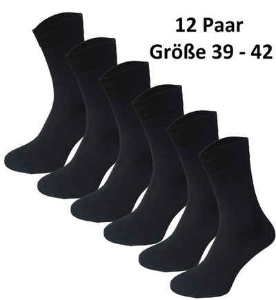 Garcia Pescara Basicsocken Classic Socken Strümpfe aus Baumwolle in schwarz (12-Paar) Baumwolle