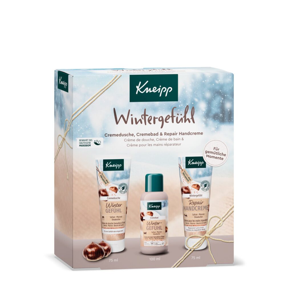 Kneipp Hautpflege-Set Geschenkset Pflegemomente 3tlg, 1 St