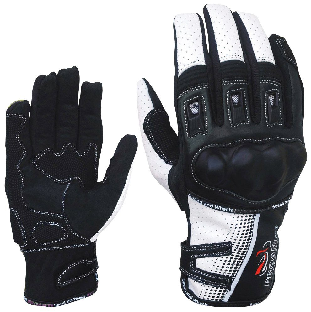PROANTI Motorradhandschuhe aus Leder/Textil, für den günstig online kaufen
