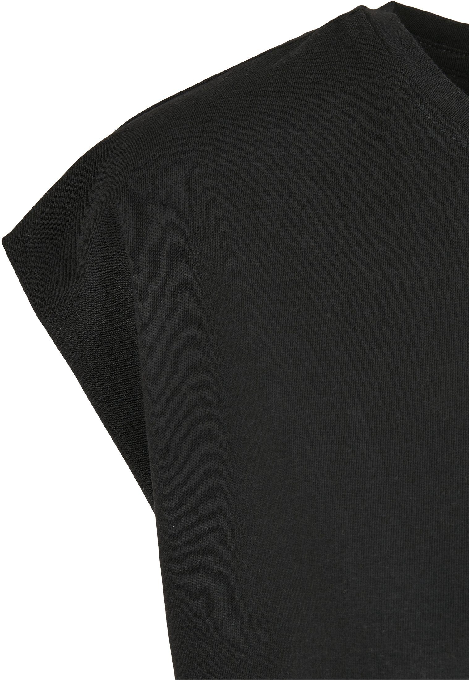schwarz/weiß Short (1-tlg) Ladies CLASSICS Damen Kurzarmshirt 2-Pack Tee Organic URBAN
