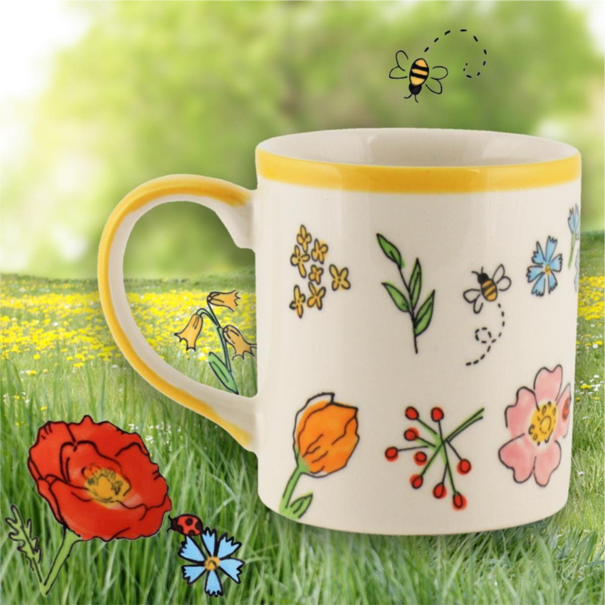 Flowers, Lovely Mila Mila Becher Keramik-Becher Keramik