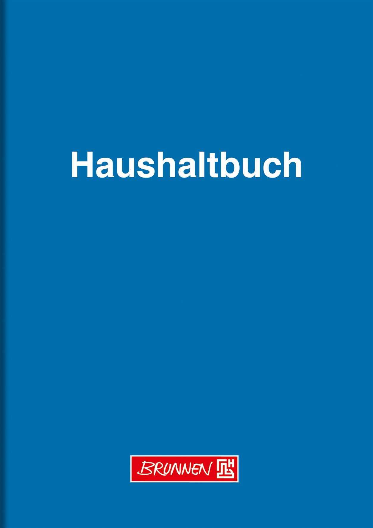 BRUNNEN Formularblock BRUNNEN 1010161 Haushaltbuch A5 blau