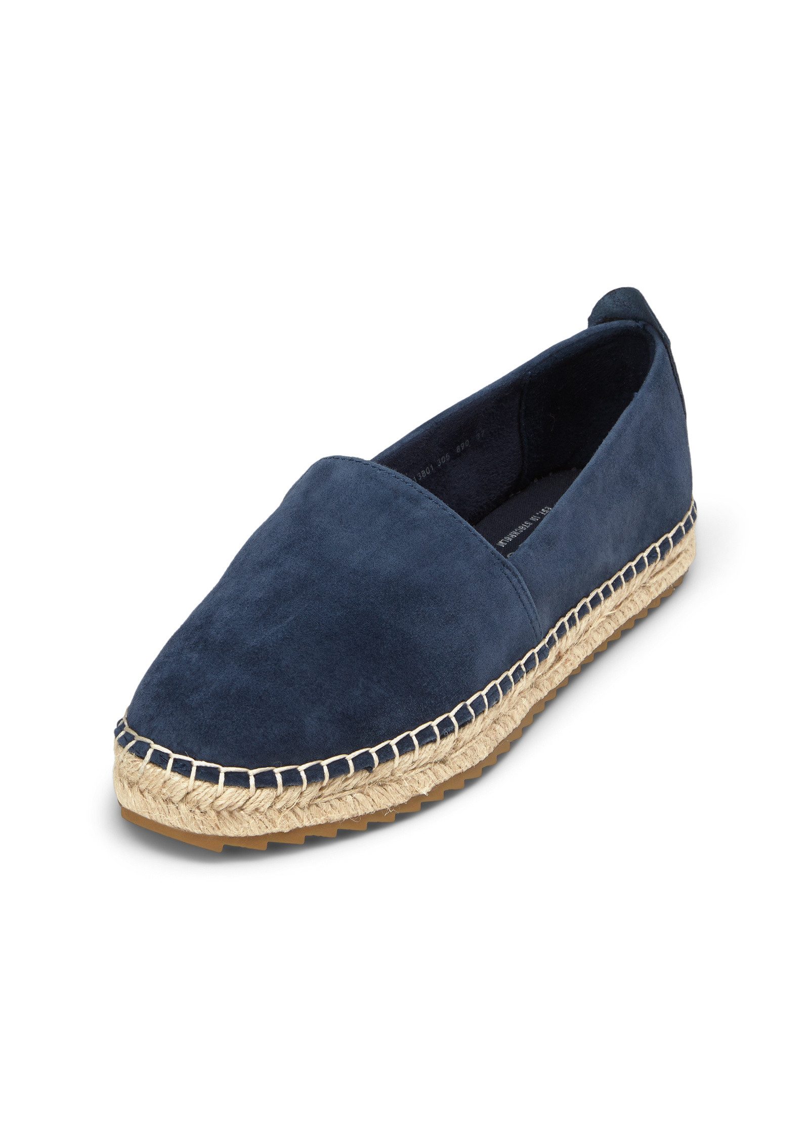 aus Suede-Ziegenleder Espadrille