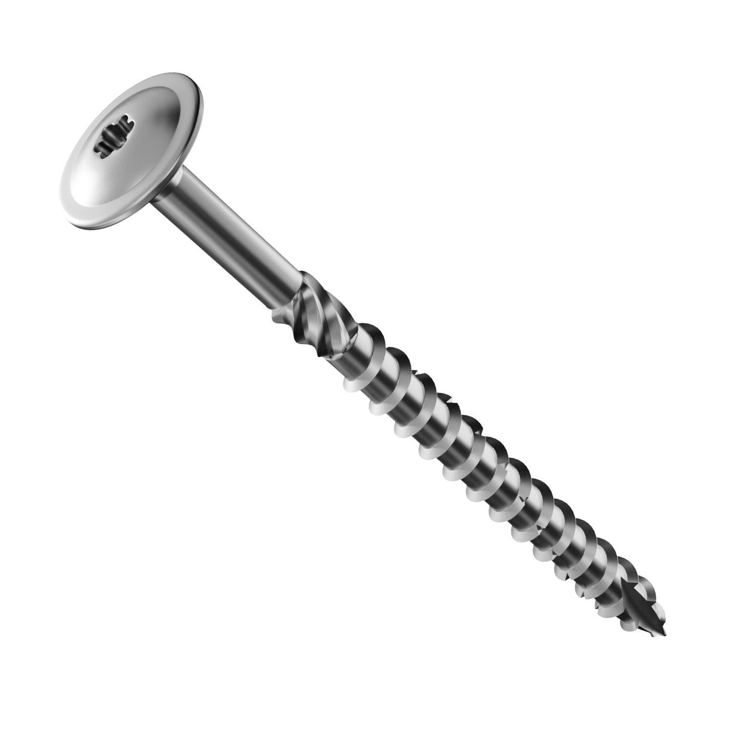 PARCO Flachrundkopfschraube Tellerkopfschrauben Blau-verzinkt mit ETA Zulassung, (25 St)