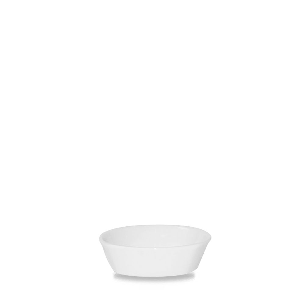 Sauciere Super Vitrified Dip Bowl 14,2Cl, 24 Stück, Weiß, Quadratisch