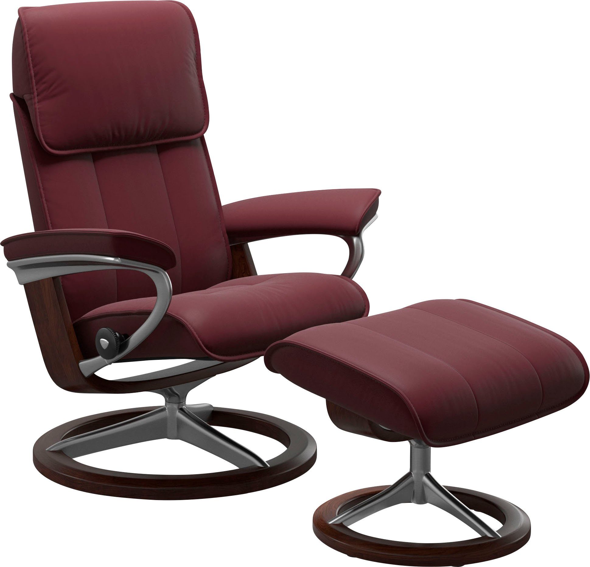 Stressless® Relaxsessel Admiral, mit Signature Base, Größe M & L, Gestell Braun