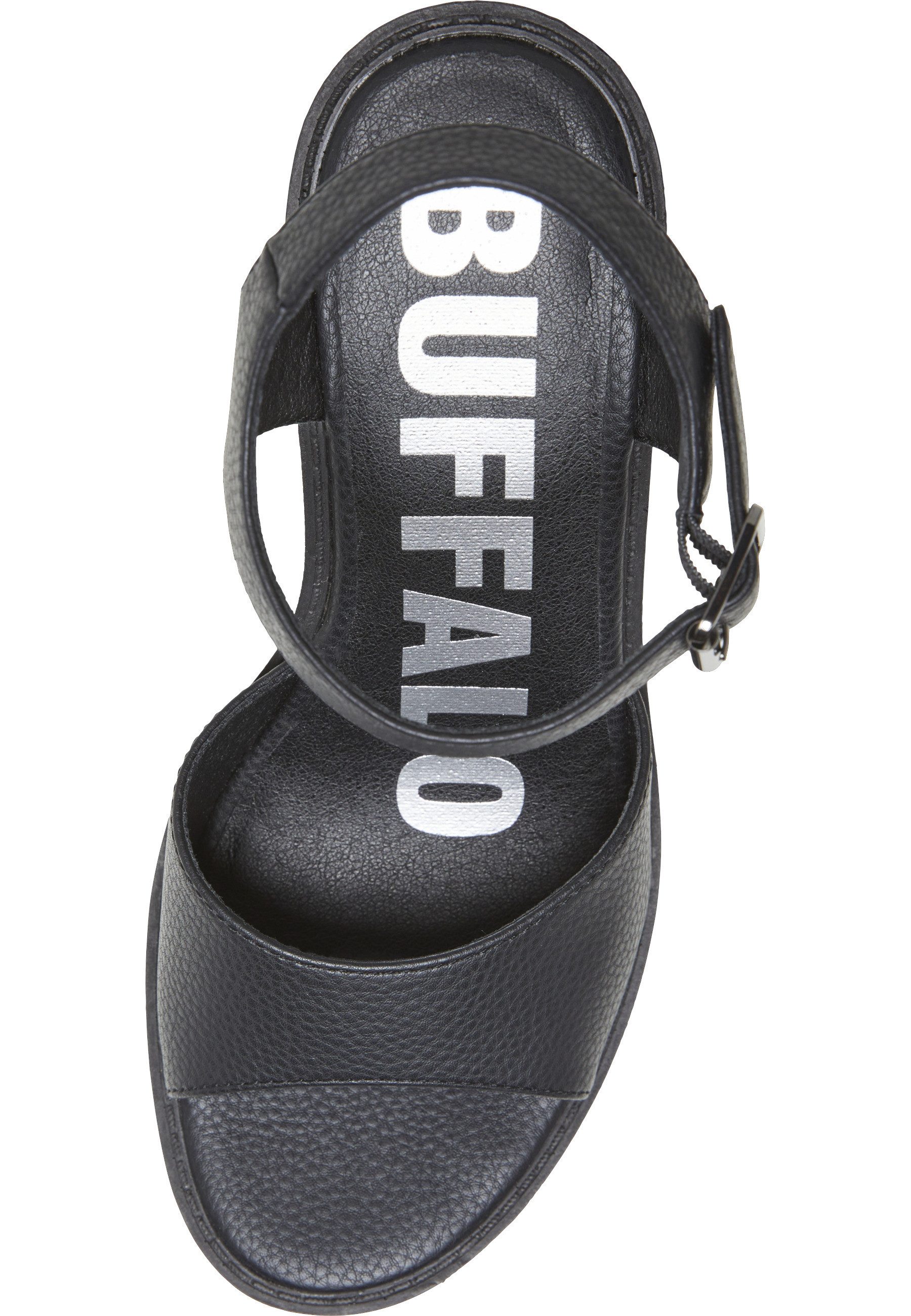 Buffalo Buffalo Buffalo Jalila - Platform Sandal - IMI Leather High-Heel-Pumps