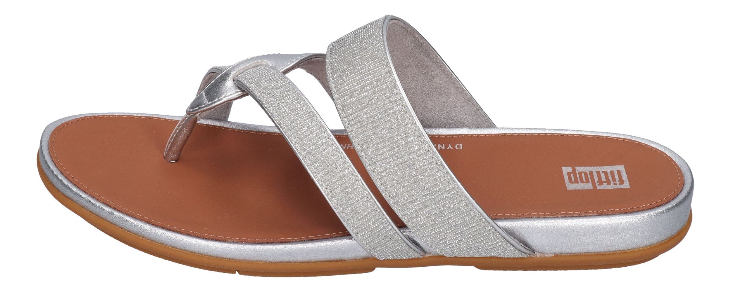 Fitflop GRACIE SHIMMERLUX STRAPPY SANDALS Zehentrenner günstig online kaufen