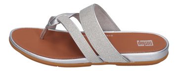 Fitflop GRACIE SHIMMERLUX STRAPPY SANDALS Zehentrenner Silver