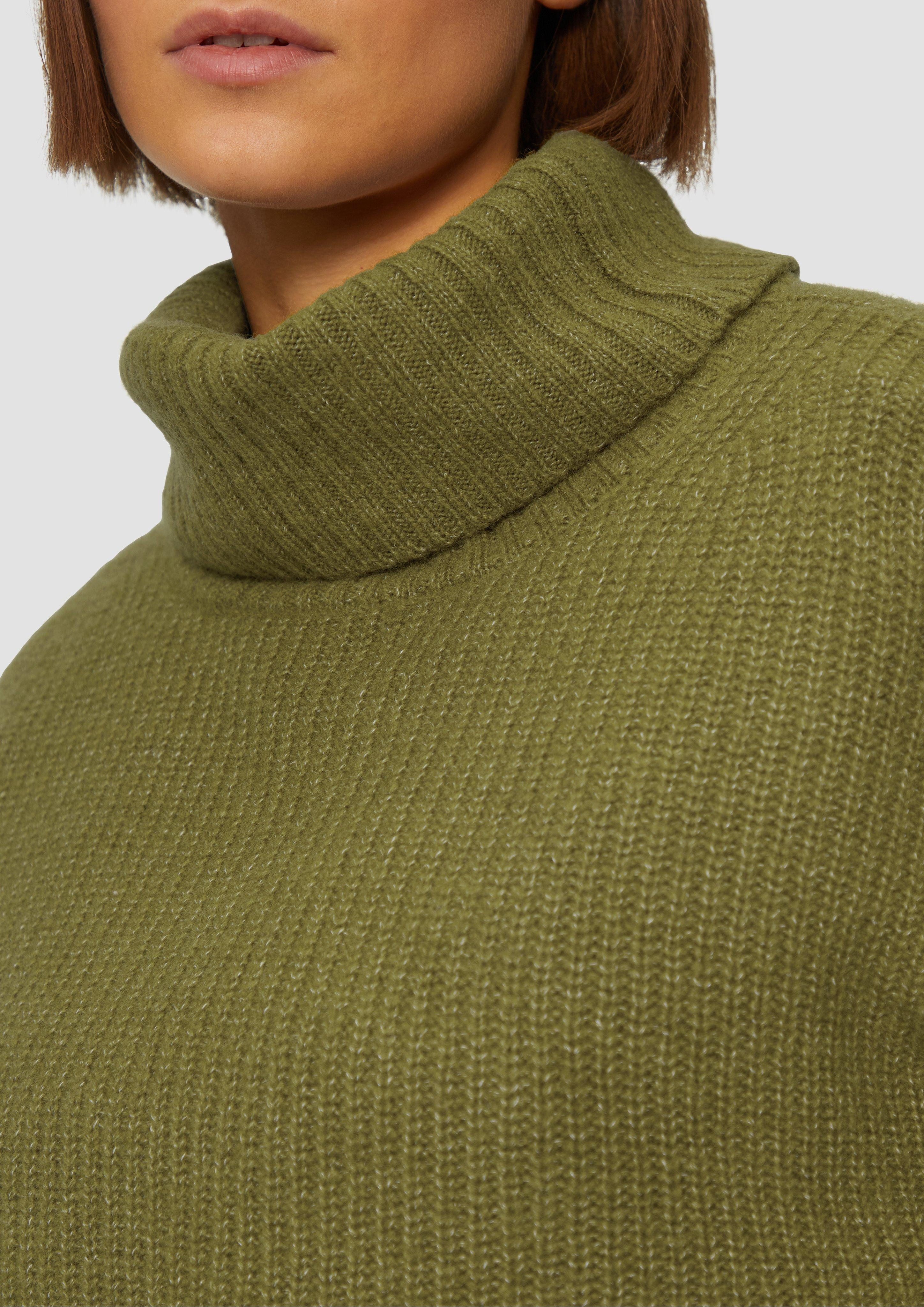 s.Oliver Strickpullover Oversized Pullover mit Rollkragen günstig online kaufen