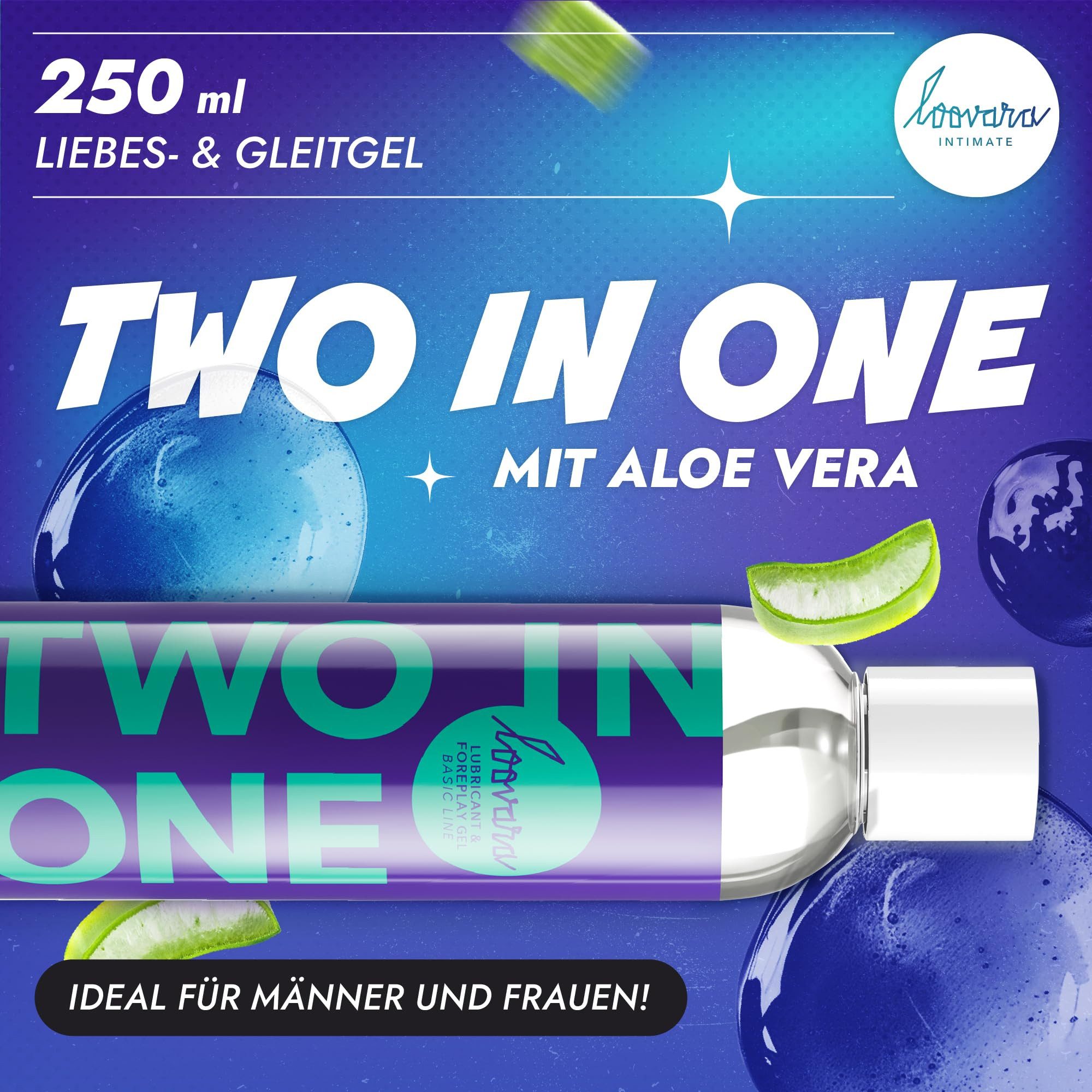 Loovara Gleitgel Loovara Two in One Gleitgel, Packung, 1-tlg.