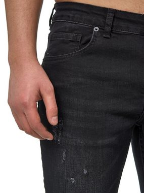 John Kayna Slim-fit-Jeans Herren Jeans Slim Fit Jeanshose Denim Herrenjeans Designer Herrenhose (Jeanshose Designerjeans Bootcut, 1-tlg) Freizeit,Casual