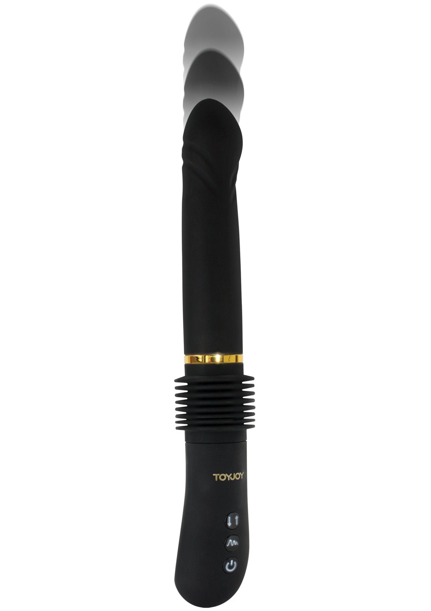 Magnum schwarz Opus stoßender TOYJOY Stoß-Vibrator - Thruster Vibrator