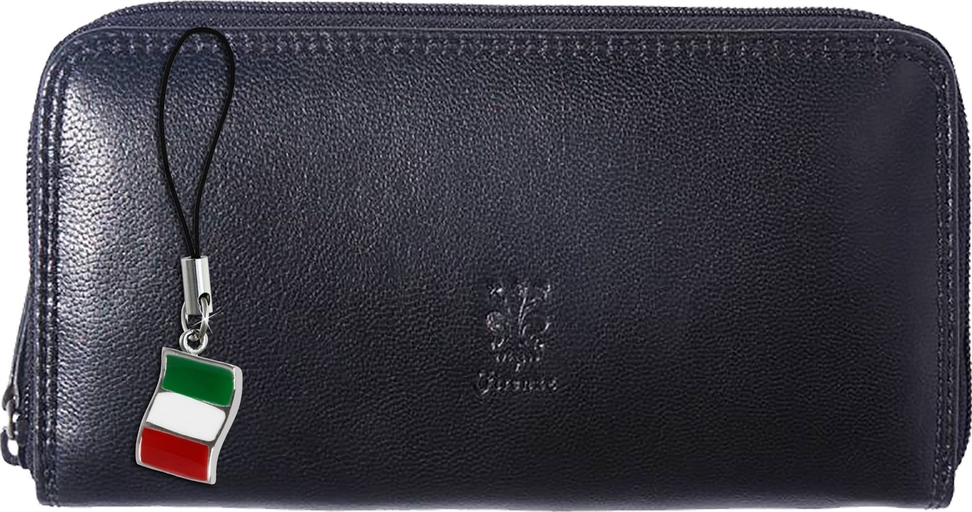 FLORENCE Geldbörse Florence Damen Echtleder Geldbörse schwarz (Portemonnaie günstig online kaufen