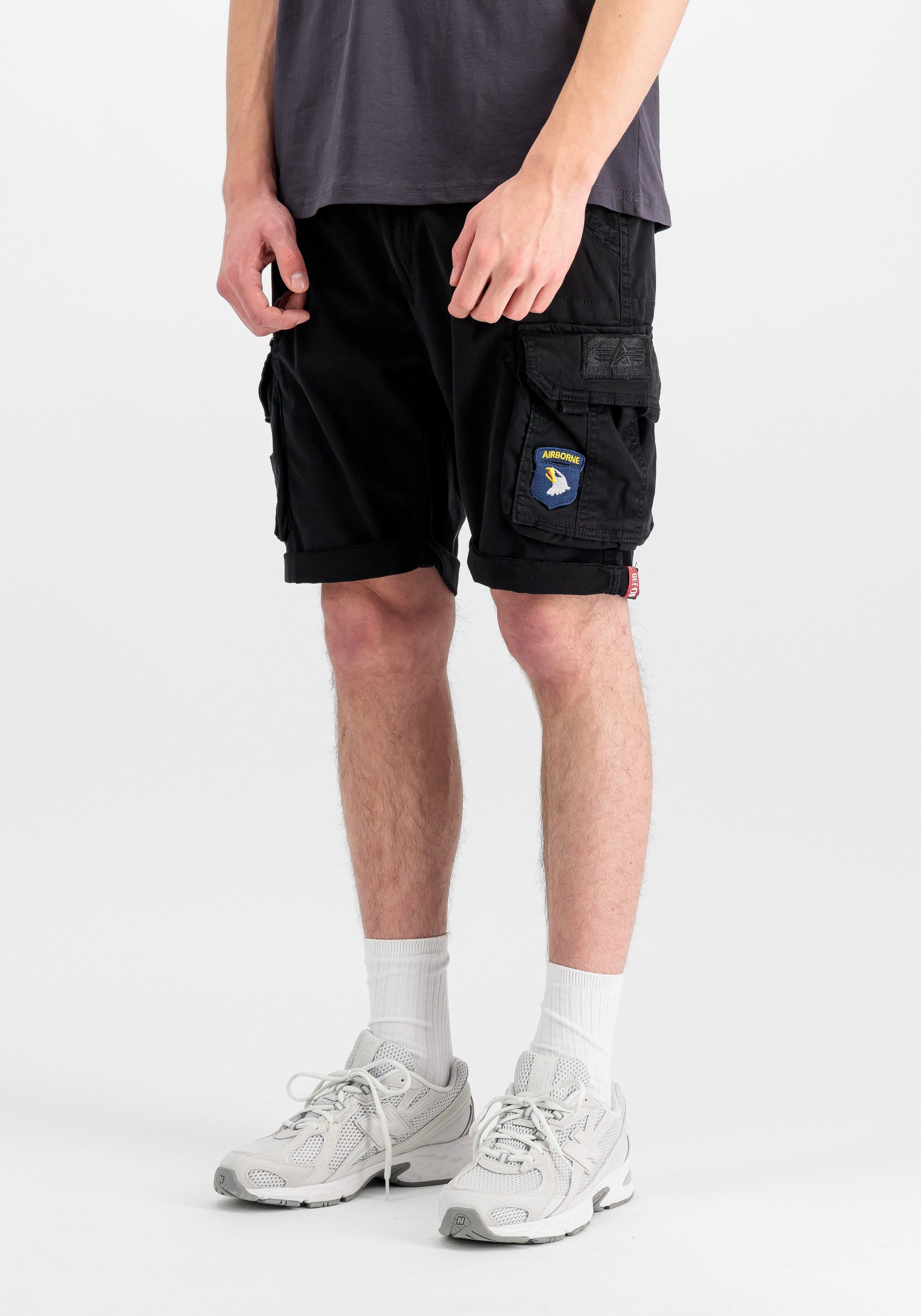 Alpha Industries Shorts Crew Short Patch