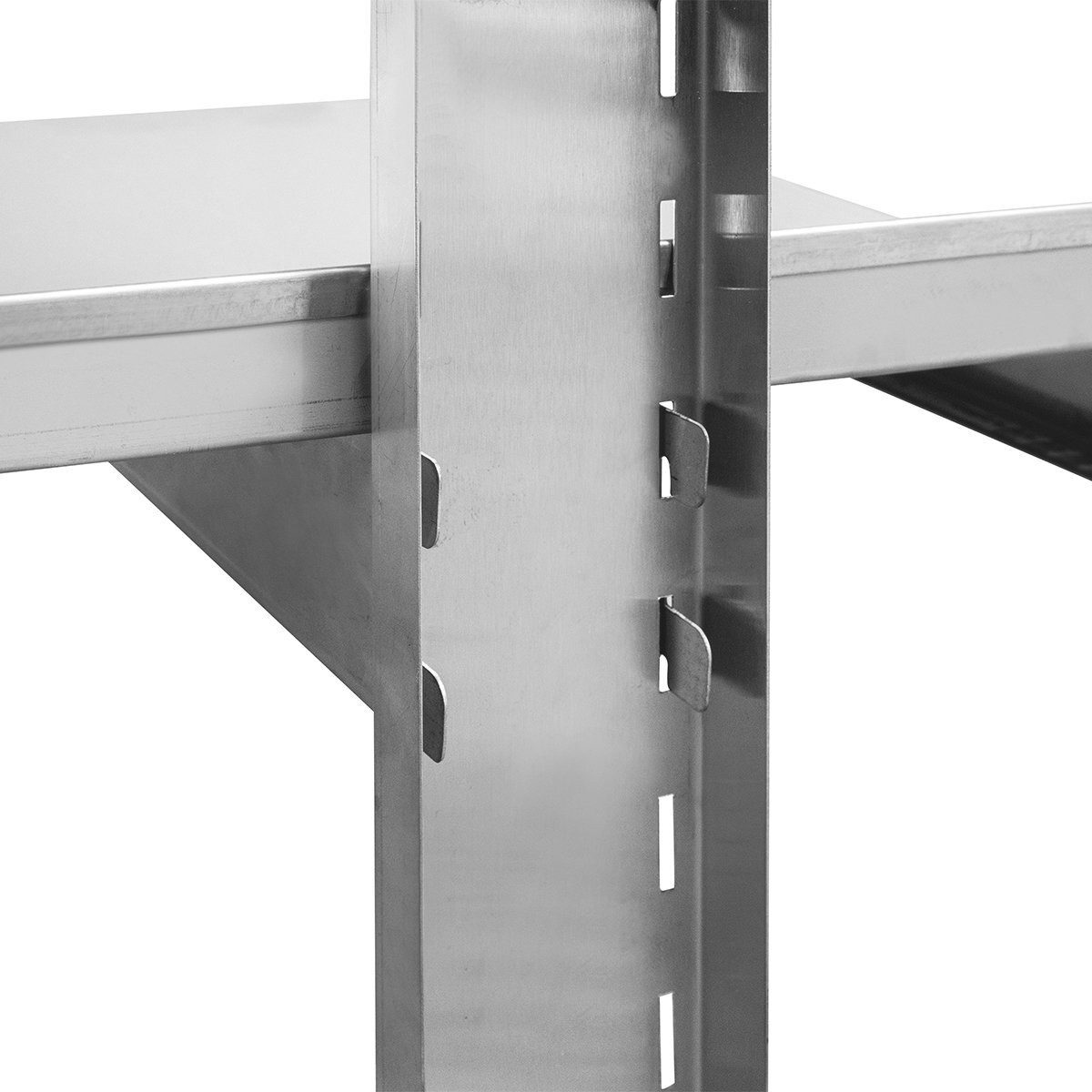 GastroHero Wandboard Edelstahl Wandboard 180x30 cm Wandregal Küche Gastro