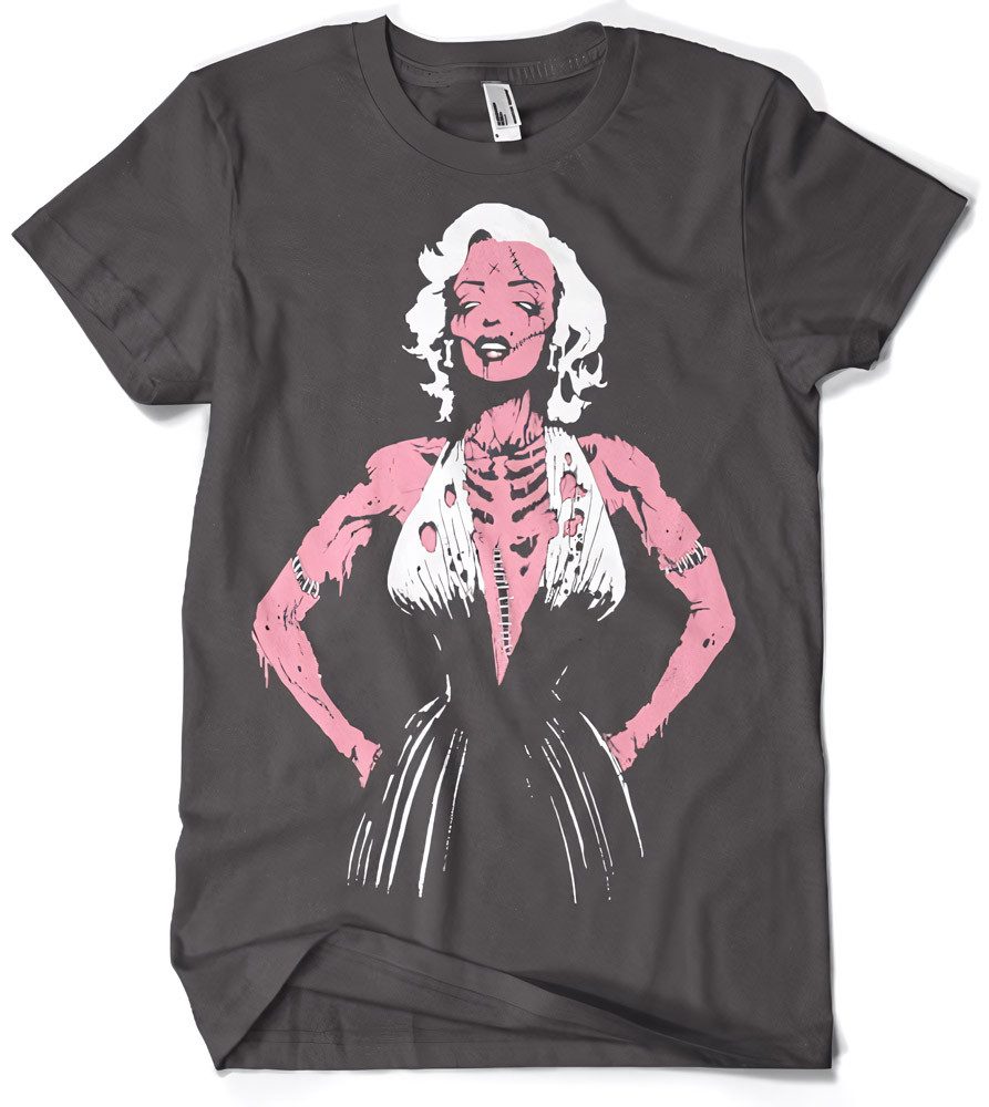 Marilyn Monroe T-Shirt Zombie T-Shirt