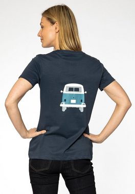 Elkline T-Shirt Kult lizenzierter Bulli Brust Rücken Print