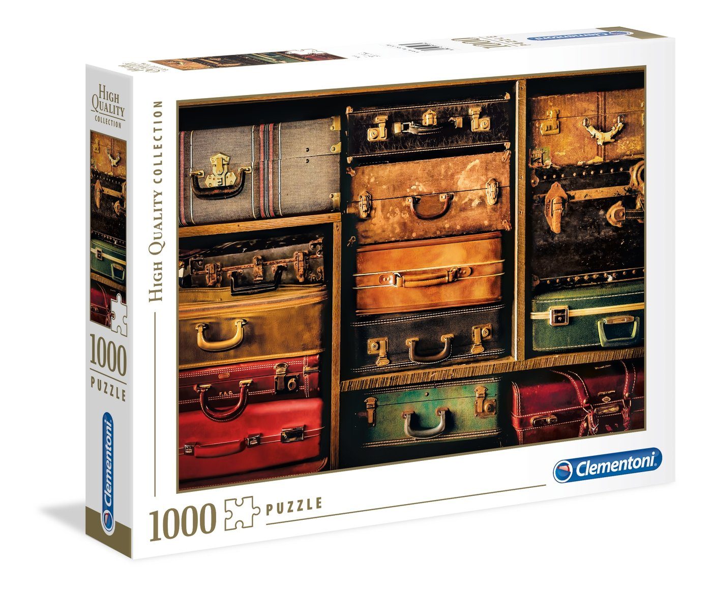 Clementoni® Puzzle Clementoni 39423 Travel 1000 Teile Puzzle, Puzzleteile