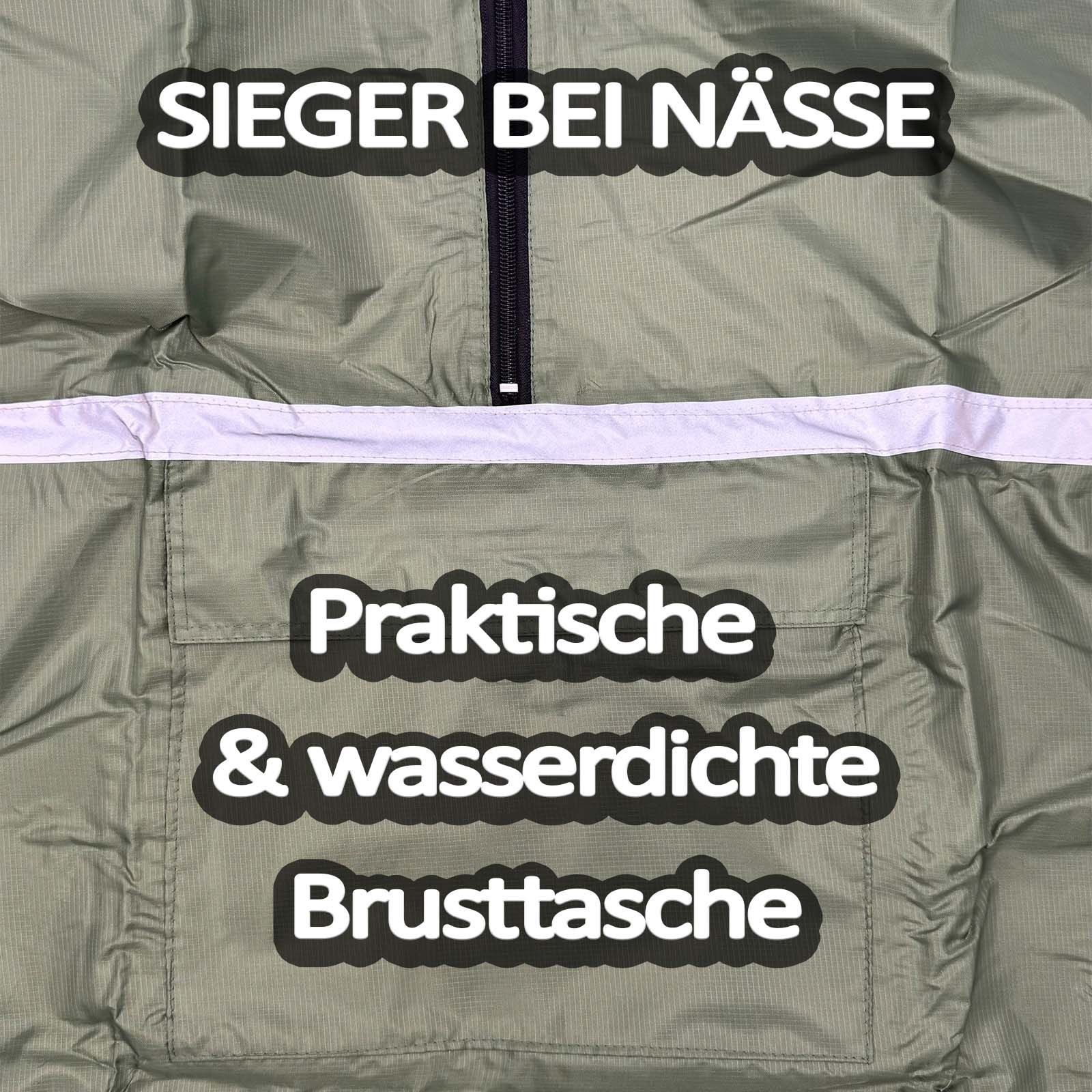 BURI Regenponcho Regenponcho Fahrradponcho Regencape Poncho unisex wasserdi günstig online kaufen