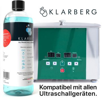 Klarberg Ultraschallreiniger, Reinigung von Brillen, Schmuck, Zahnersatz, Uhren im Ultraschallbad