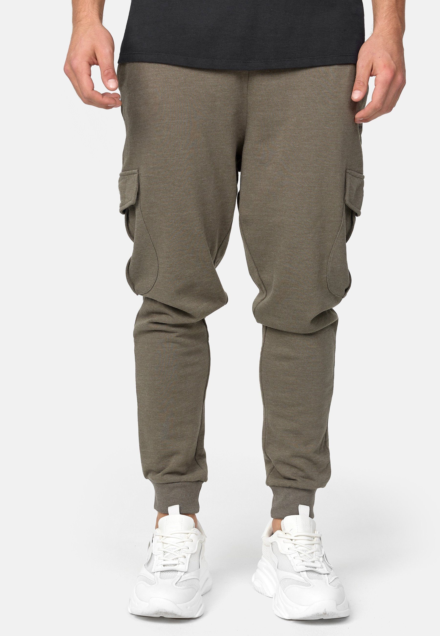 Indicode Jogger Pants Bendner Mix Army