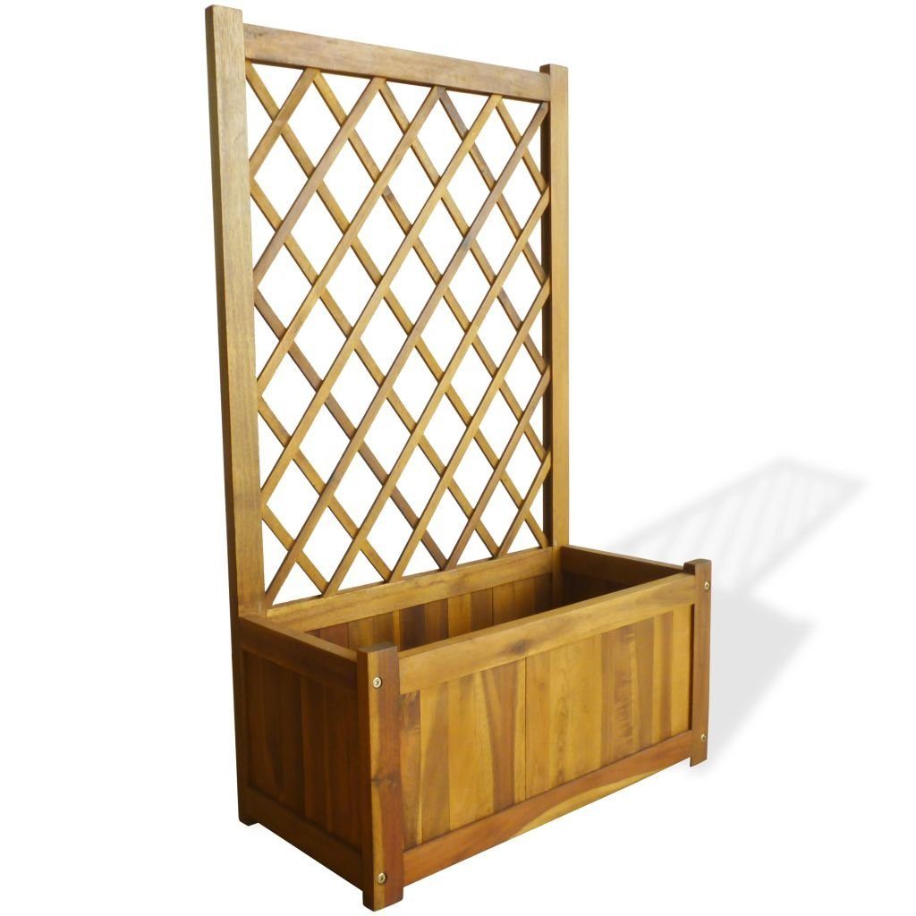 PHOEBE CAT Spalier, Blumenkasten mit Spalier, Holz Rosenbogen